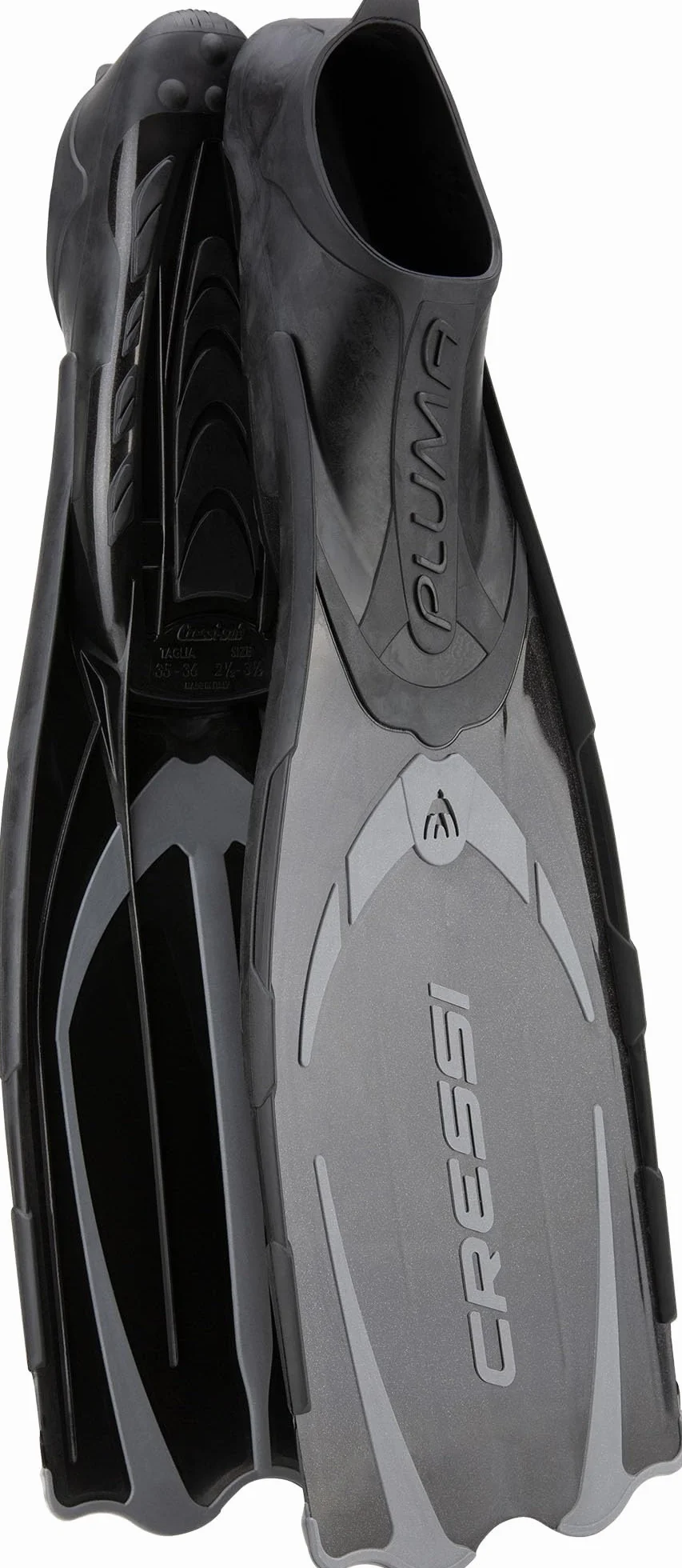 Cressi Pluma Fins do nurkowania, snorkelingu unisex adulto