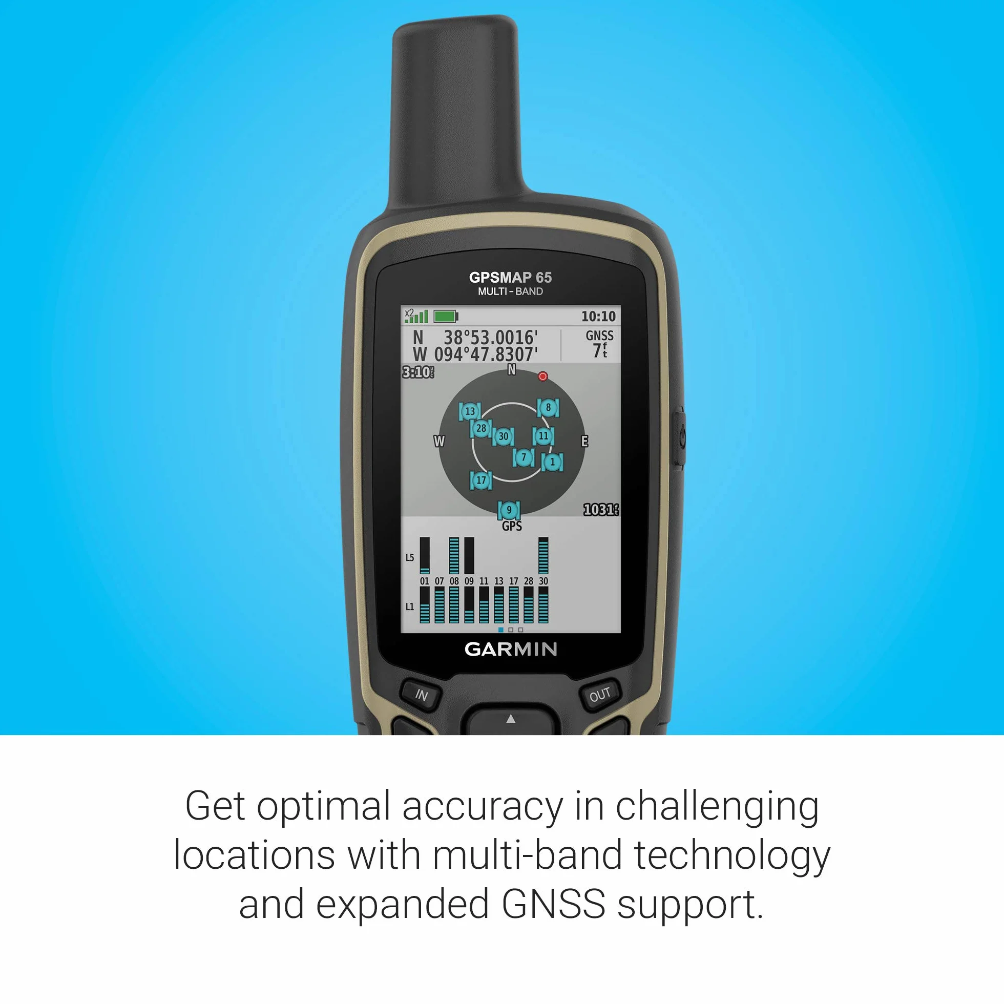 Garmin GPSMAP 65 localizzatore GPS Personale Nero 16 GB GPSMAP 65, TFT, 6,6 cm (2.6"), 36 x 55 mm, 160 x 240 Pixel, 65536 Colori, 16 GB