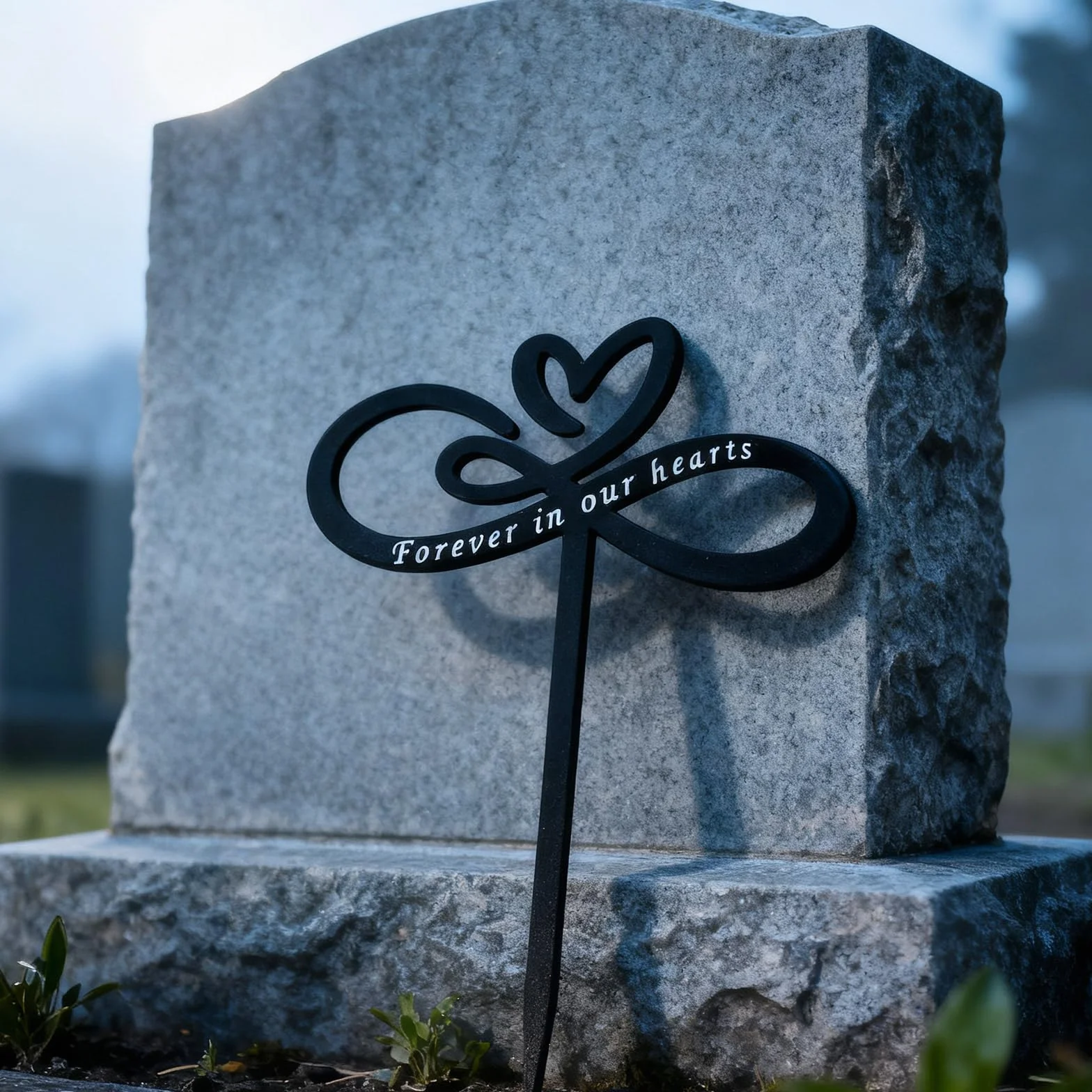 Targa Commemorativa Metallo Decorazione Funeraria per Cani Gatti Resistente alle Intemperie Segno Memoria Duraturo per Tomba Giardino Cortile Esterno Prato