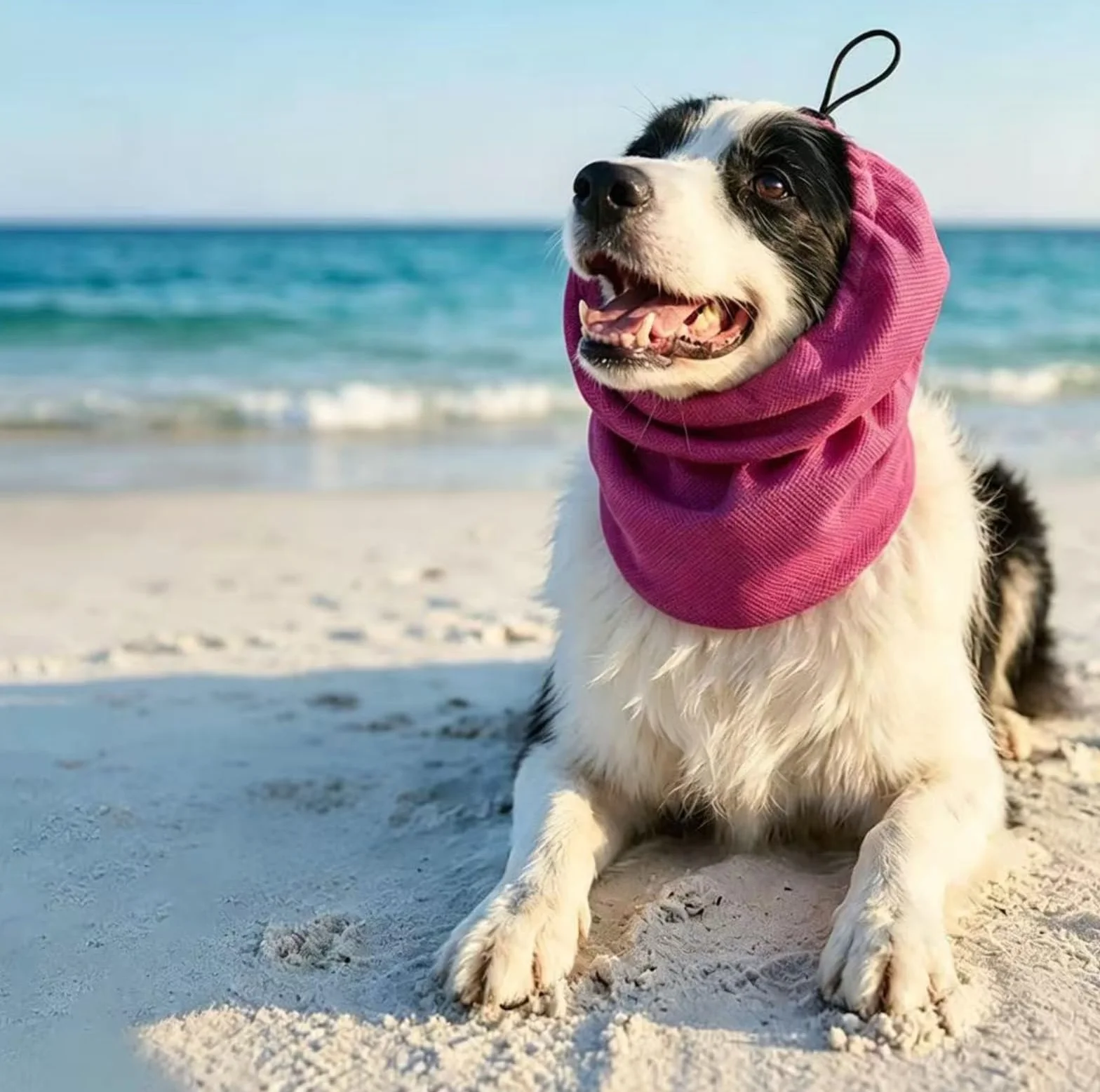 Paraorecchie rinfrescanti per cani - Copricapo regolabile per cuccioli piccola, media e grande taglia