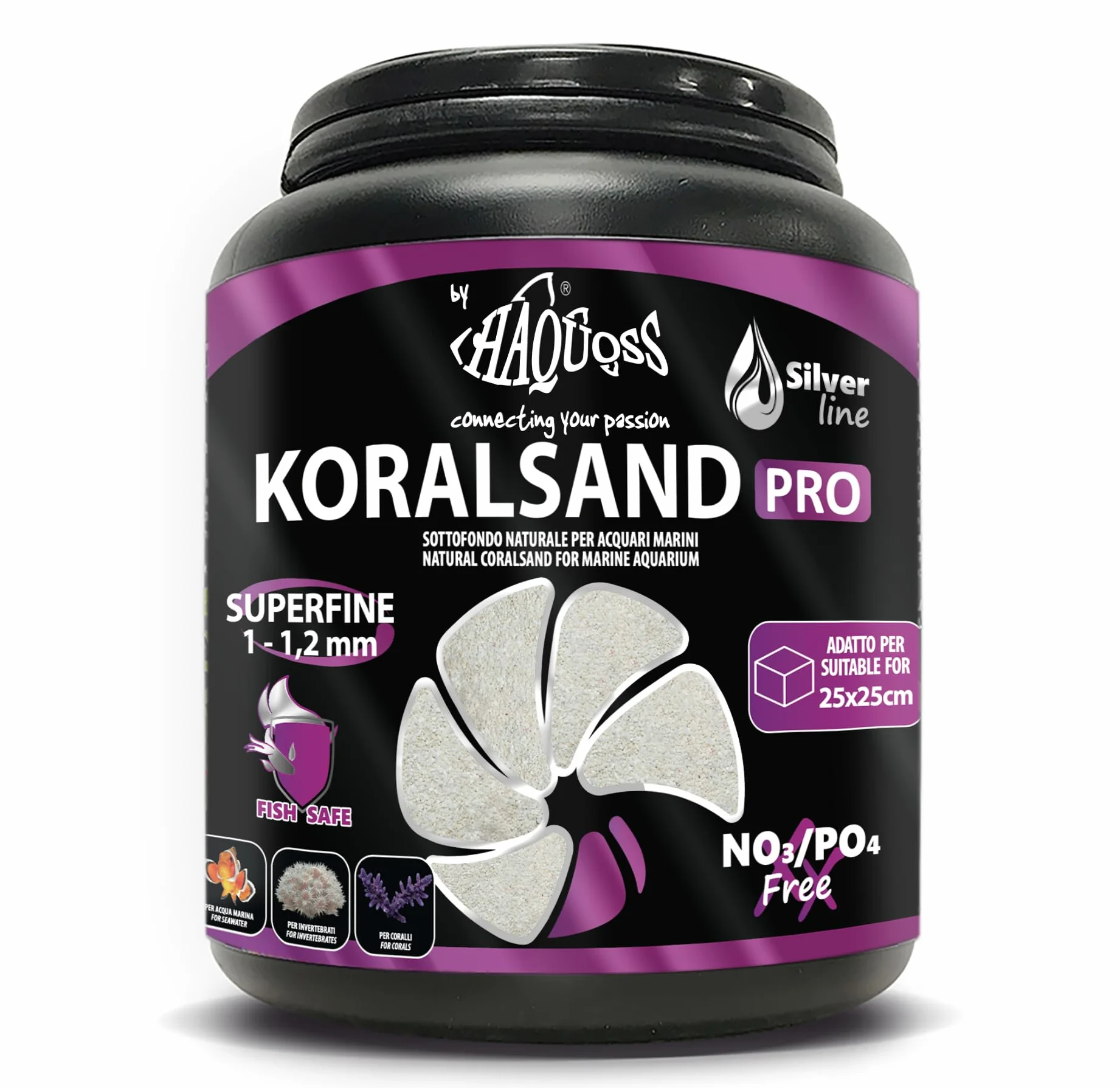 Haquoss Koralsand PRO Superfine, 2.6 kg