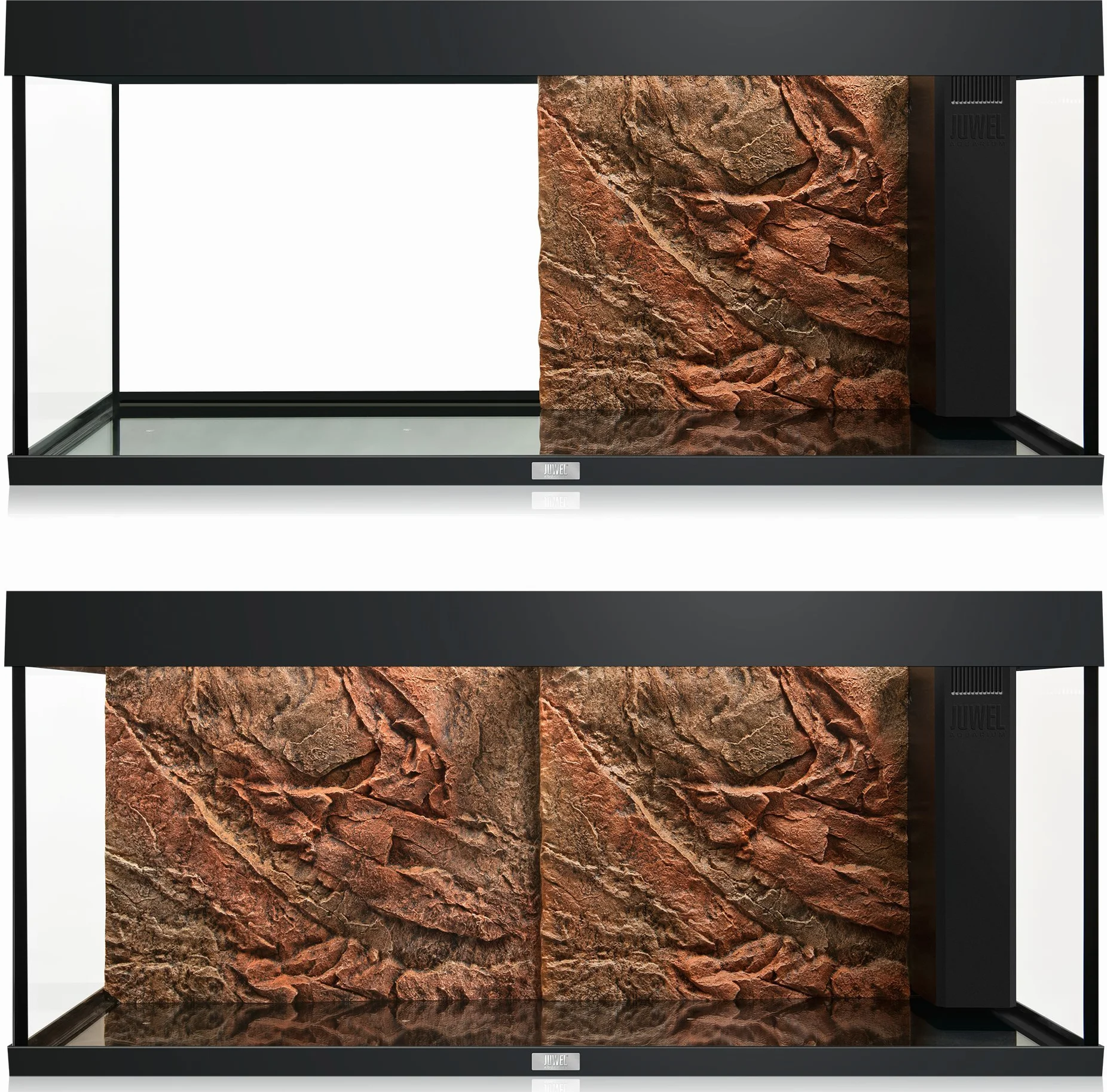 Juwel Aquarium Gioiello Backround 3D Scogliera Scuro