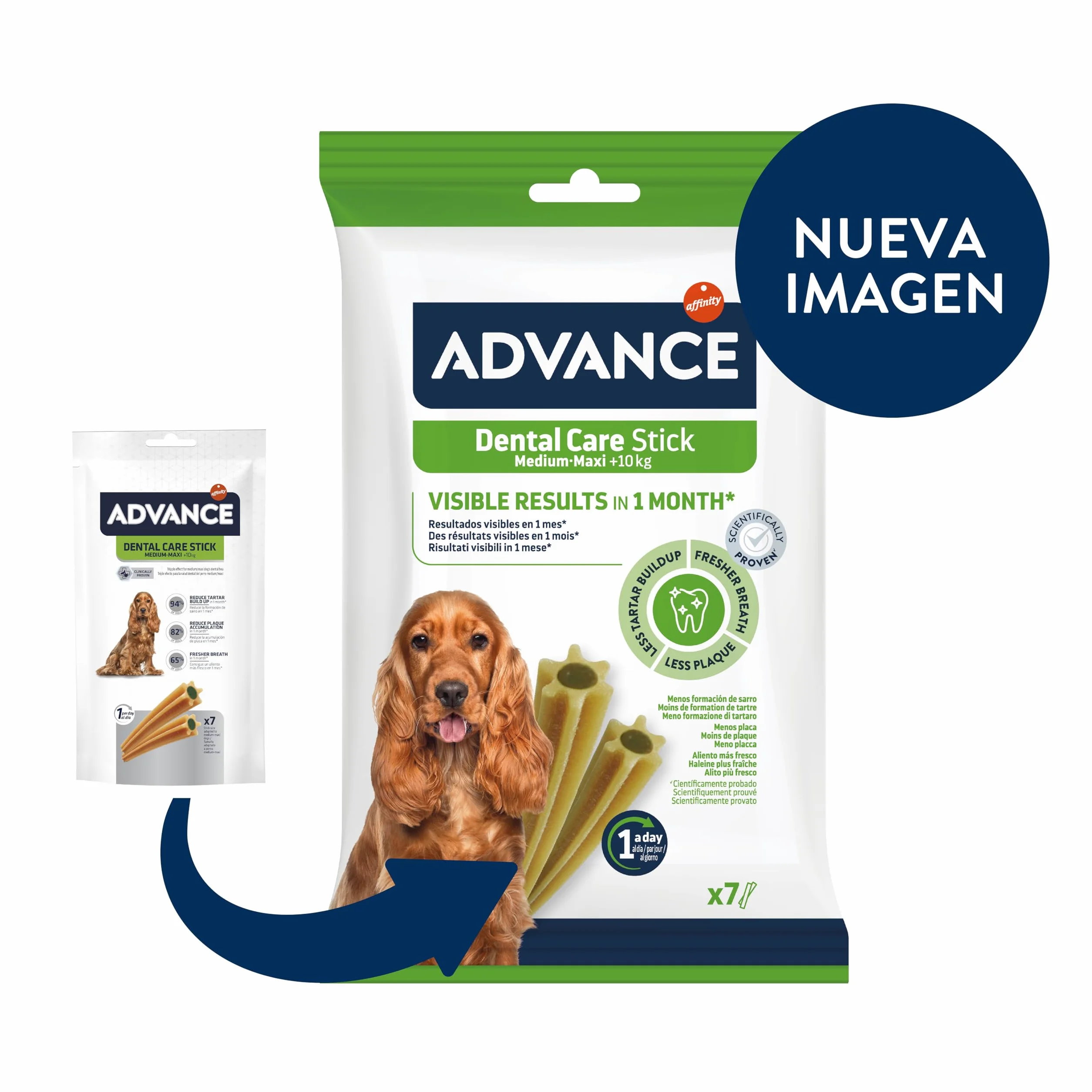 Advance Dental Care Stick Medium Maxi 720G, 720 gr