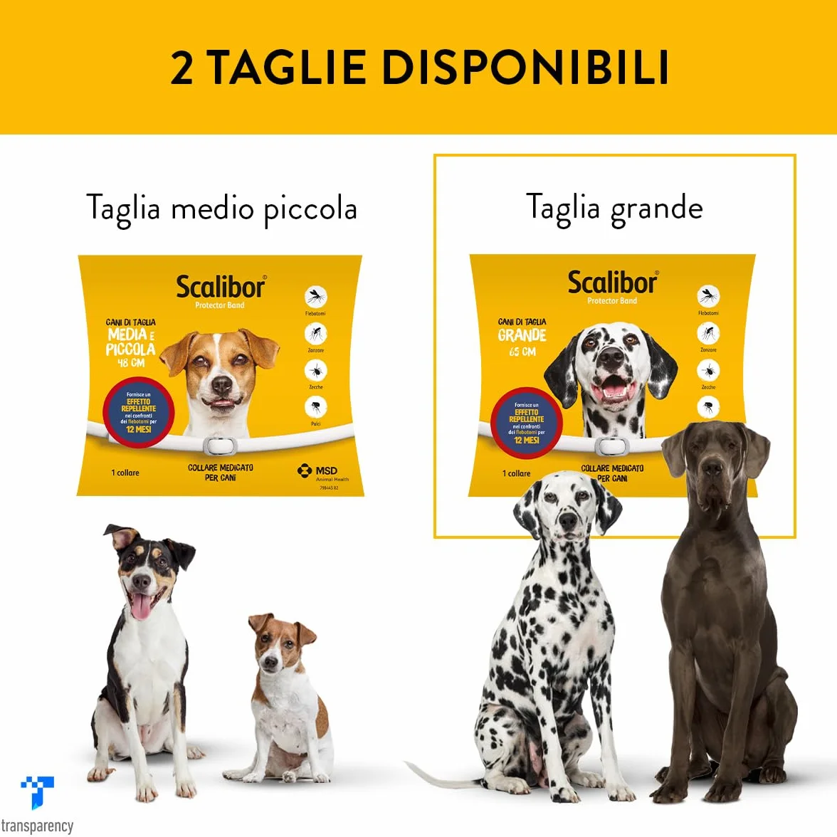 Scalibor Collare 65 cm MSD Animal Health