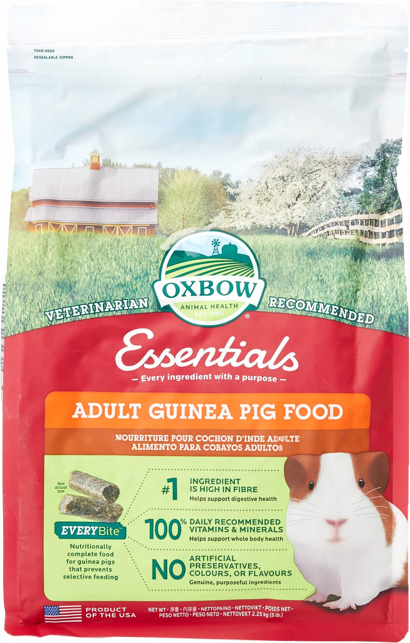 Oxbow - Mangime per cavia Adulta - 2250gr