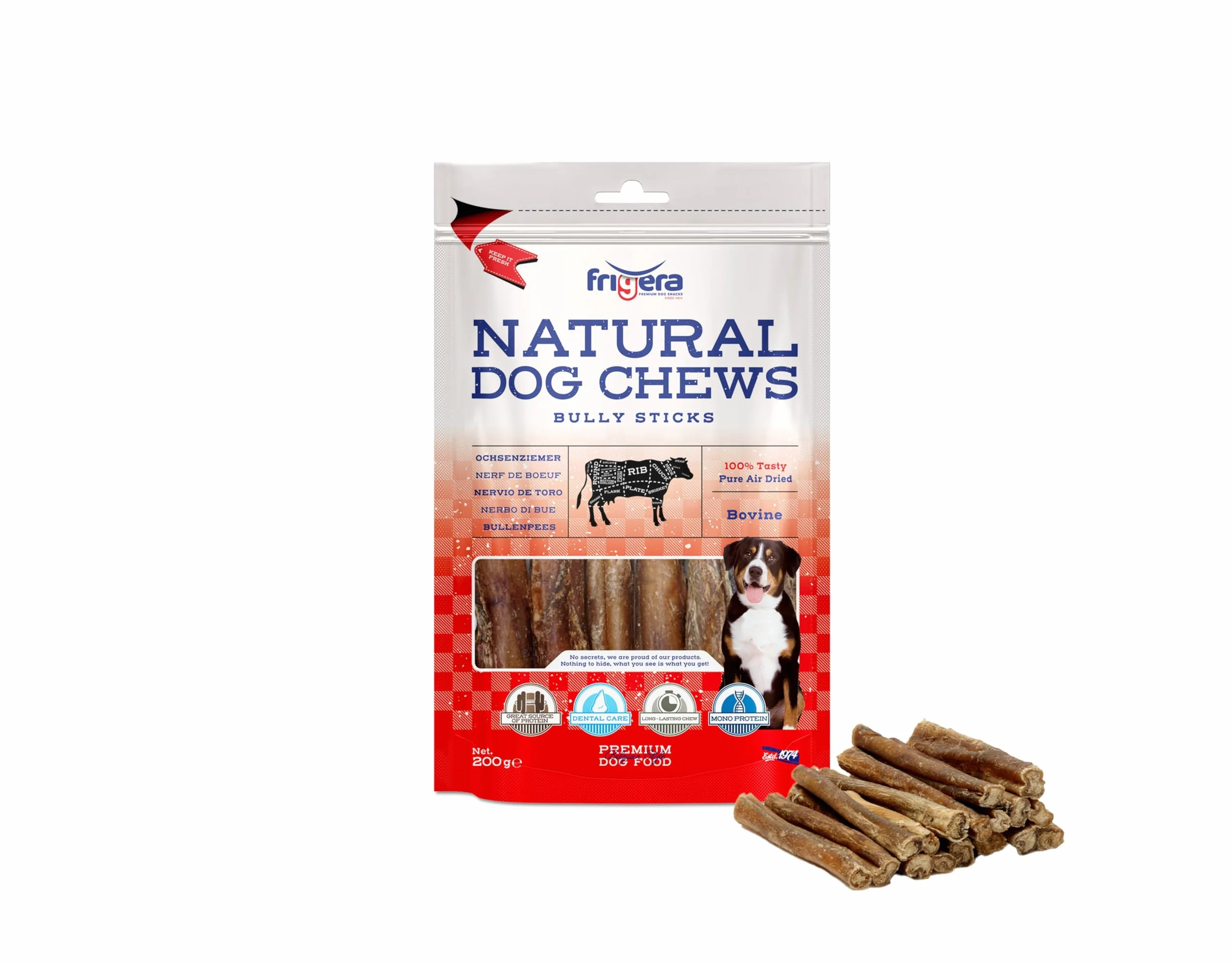 friGERA Bully Sticks 12 cm 200 g