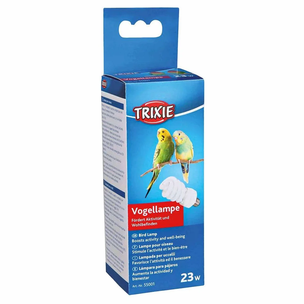 Trixie 55001 - Lampada per uccelli, 23 W, Bianco