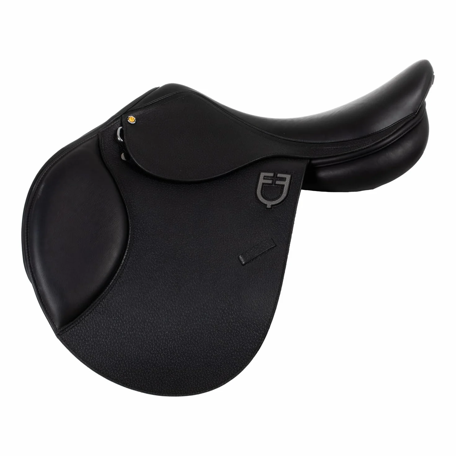 Sella da Salto Evolution Pro, Pelle Nera, 17.5"