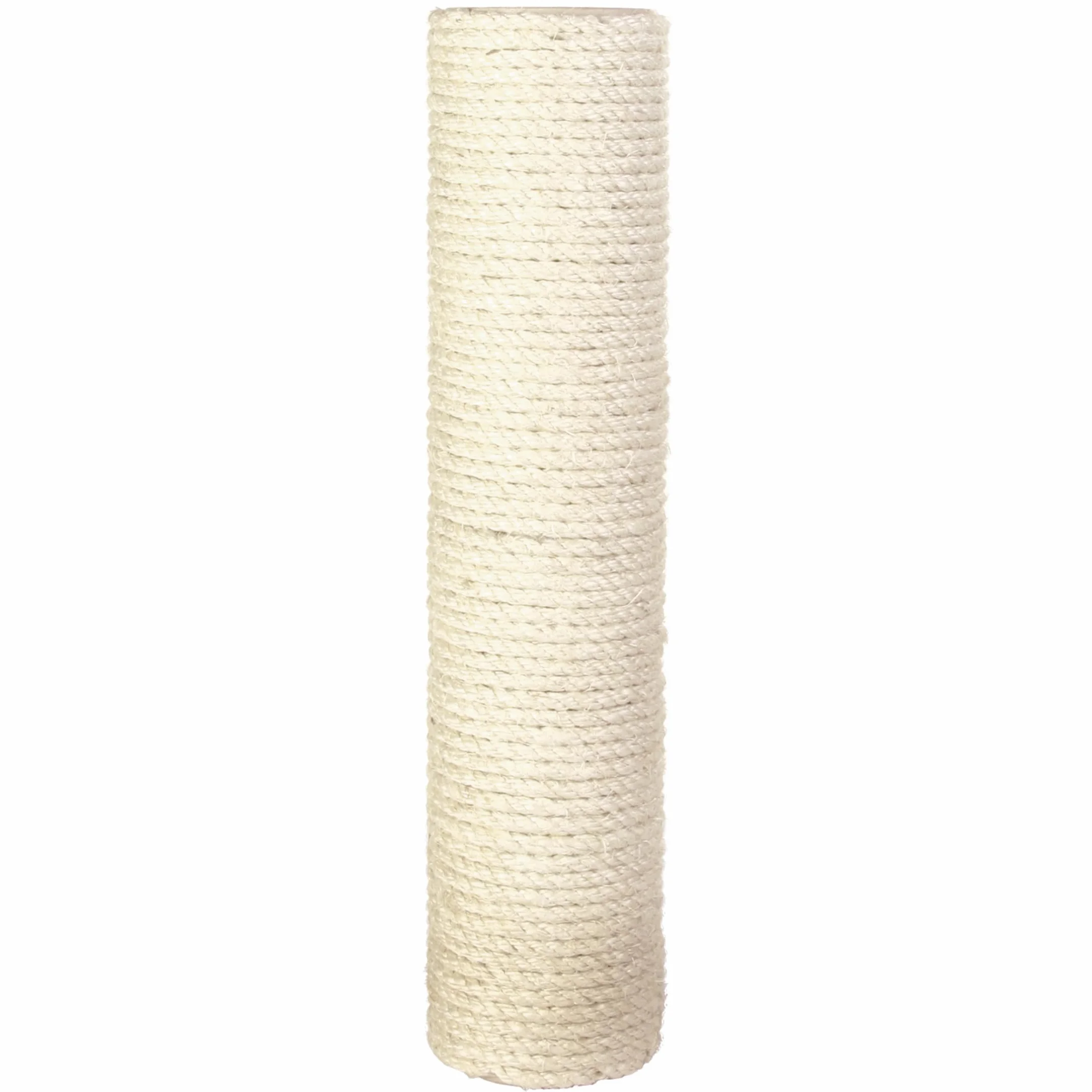 Trixie Tronco di Ricambio in sisal per tiragraffi e Alberi per Gatti – Ricambio incl. Barra filettata & 2 Viti – Filettatura M8 – Naturale, ø 9 × 40 cm