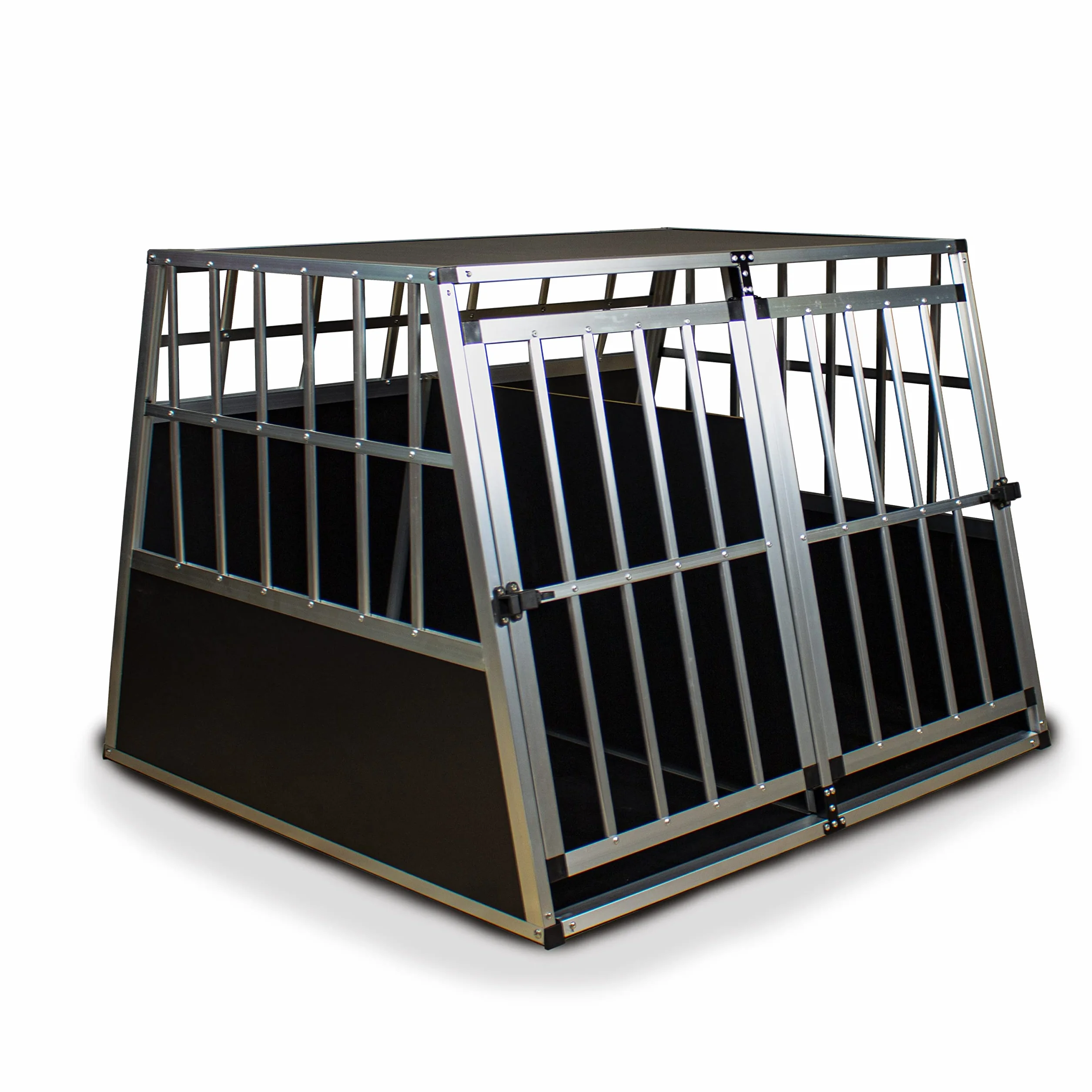 Merschbrock Trade GmbH - Trasportino per cani XL per auto, box da viaggio, gabbia per cani