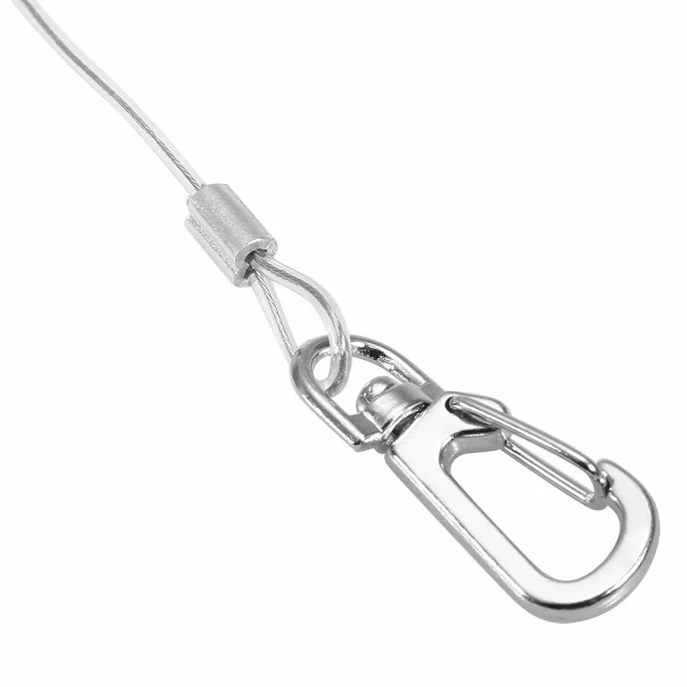 Cavigliera per Uccelli da Compagnia, Catena per Pappagalli Pettorina per Uccelli Pappagallo Ultraleggera Guinzaglio Anti-morso Volo All'aperto Corda da Addestramento Forniture per Animali