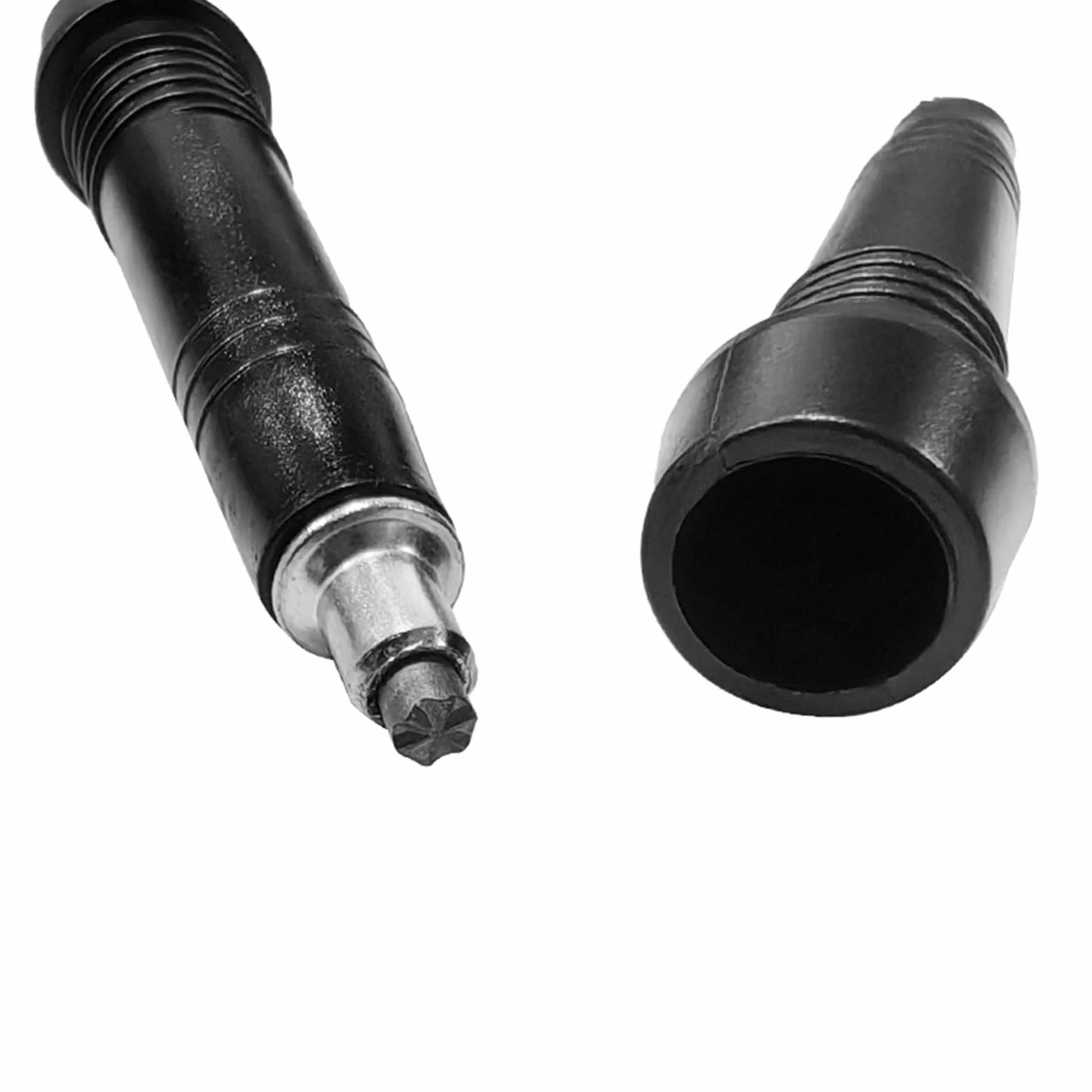 Punte di Ricambio in Acciaio al Carbonio per Bastoncini Set da 8 Filettatura Universale M10/M12