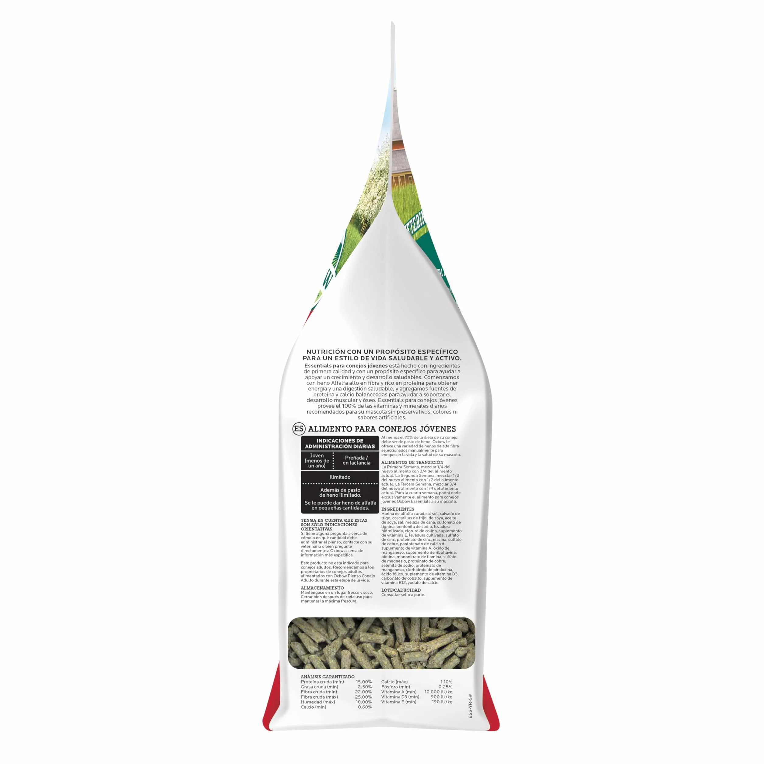 Oxbow Mangime per coniglio giovane - 2250 gr