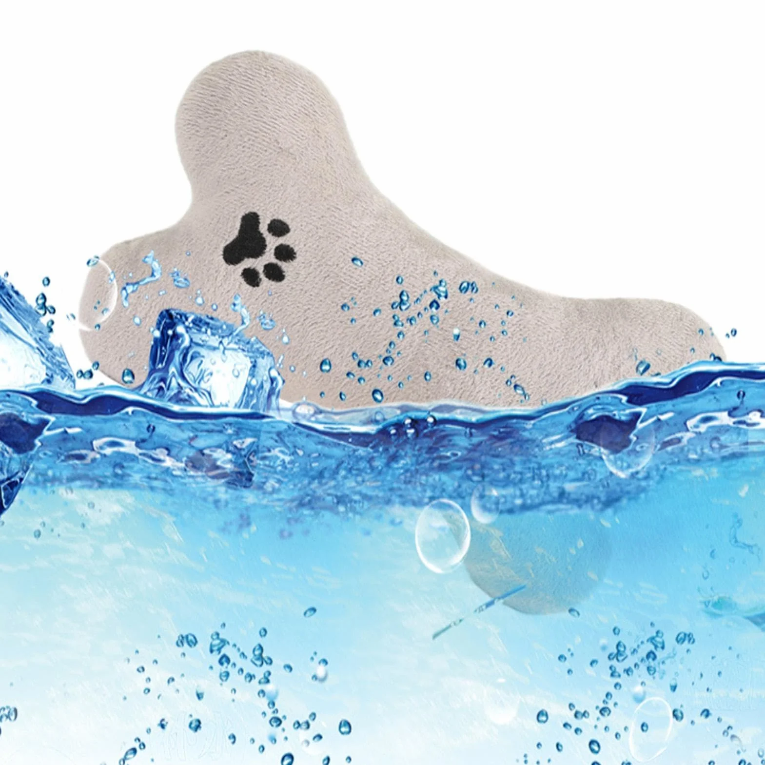 Cuscino Per Cuccia Per Cani - Allevia La Tensione E La Pressione Della Colonna Vertebrale Cervicale, Morbido Cuscino Lavabile Resistente Alla Masticazione, Corpo 22,5x14,5x4,5 Cm + Unità Leggera Da