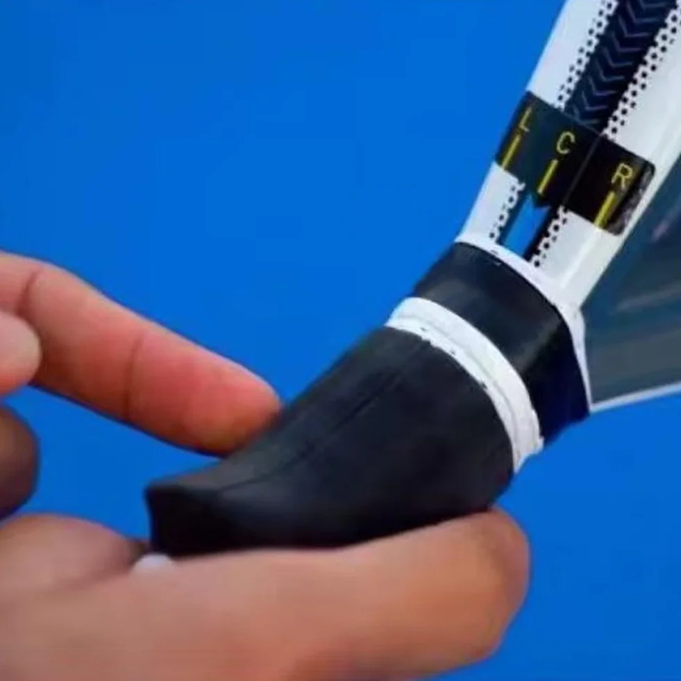 Silicone Antiscivolo Correttore Impugnatura Racchetta Tennis Supporto Allenamento Copertura Ergonomica Protezione Affaticamento