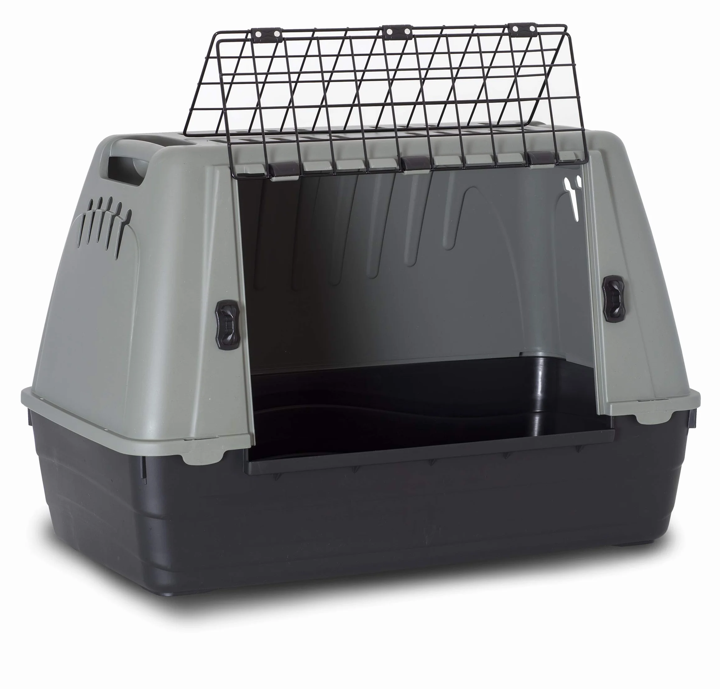 MP Bergamo - Bracco 80 Ecoline Trasportino per Cani Grigio 77x43x51H