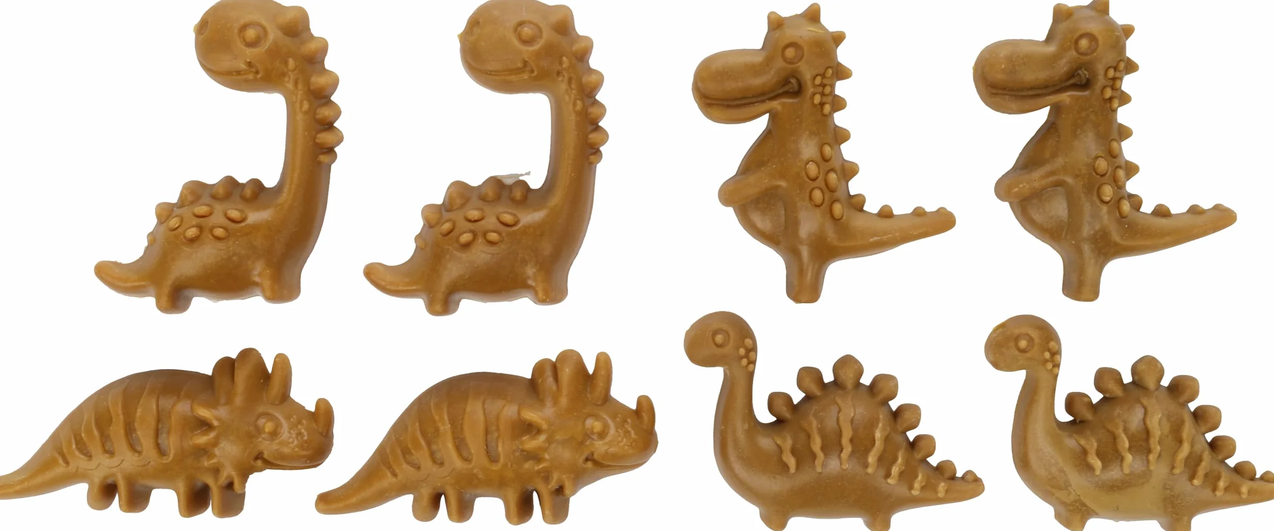 Bastoncini per cani – Snack Veggie Dino con Ananas Giallo – 120g – senza glutine – naturale – divertente e salutare