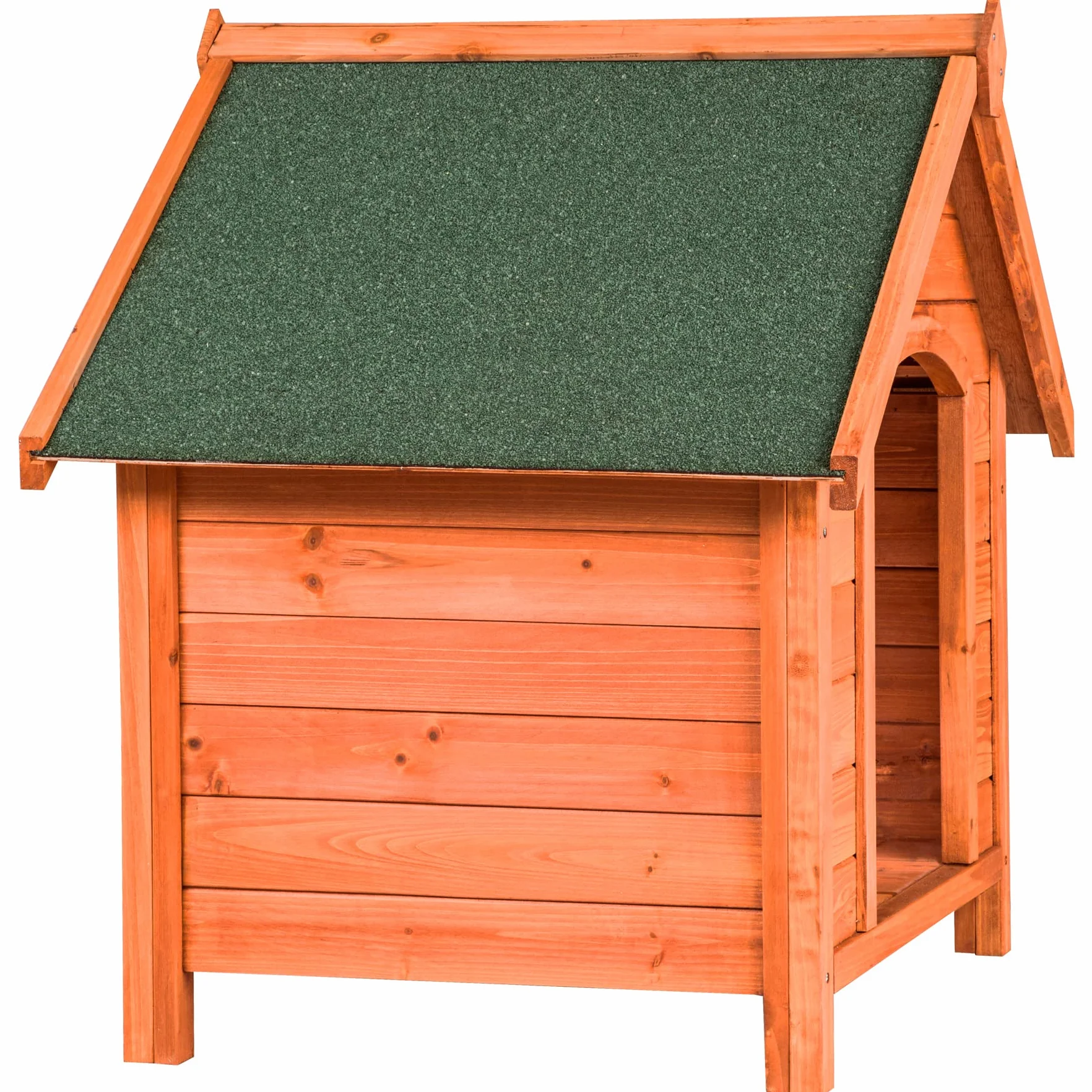 Tectake Cuccia per Cani Casetta in Legno Impregnato 72x65x83 cm