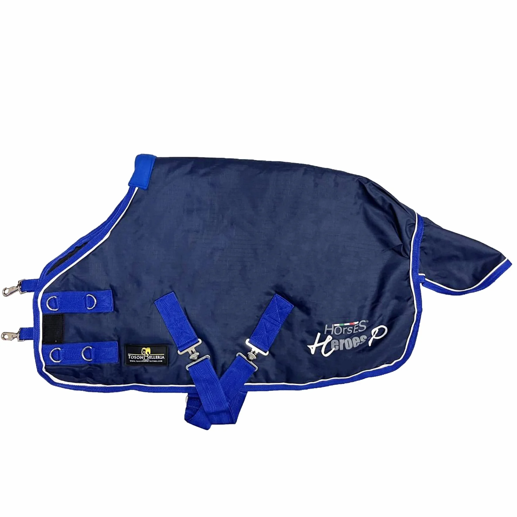 Horses, Coperta Paddock Impermeabile Heroes P, per Pony, Tessuto Traspirante, Mantiene il Pony Coperto e Asciutto (Imbottitura da 200g, 95 cm)