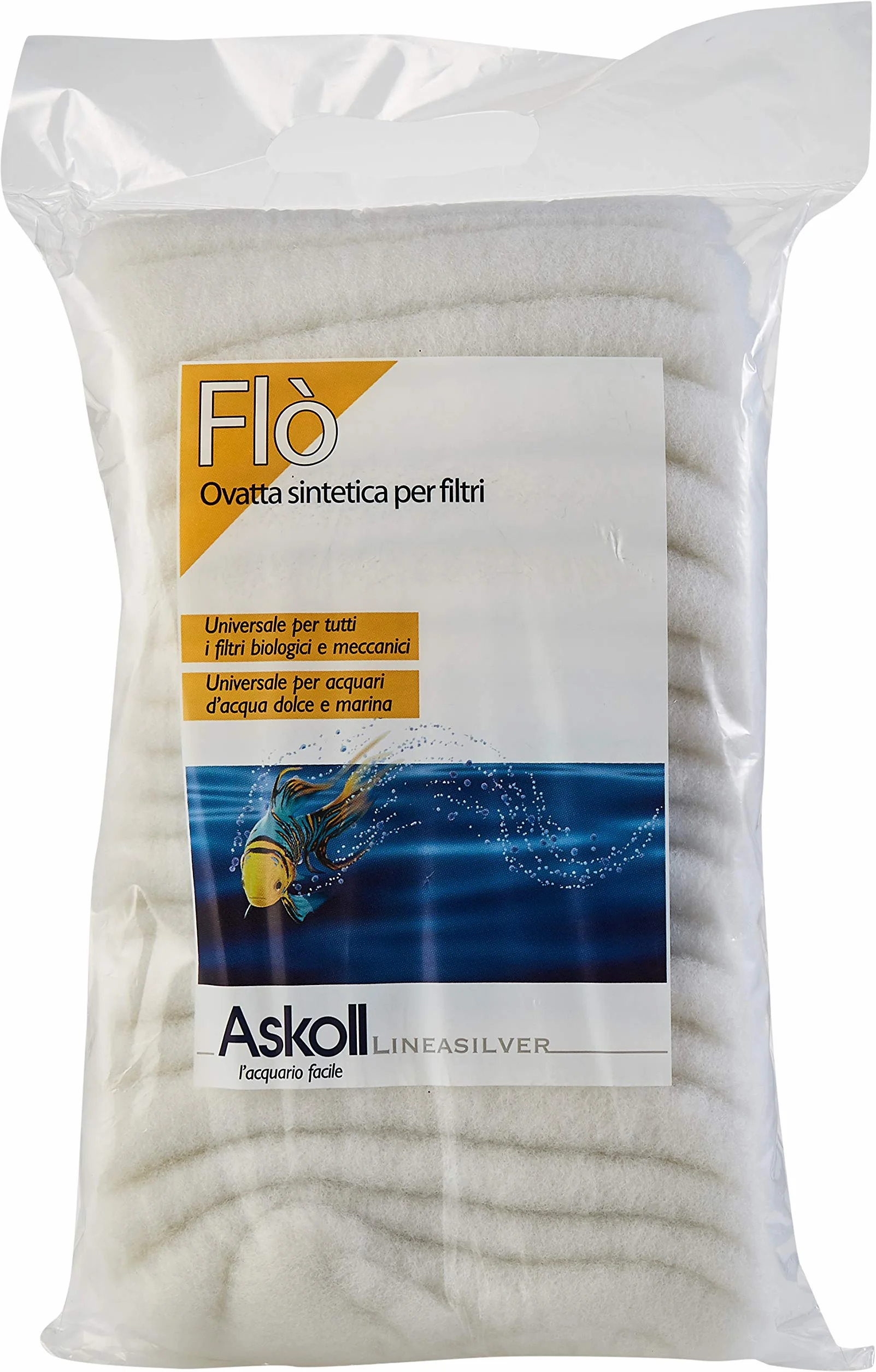 Askoll 280191 Ovatta Sintetica per Filtri, 250 ml
