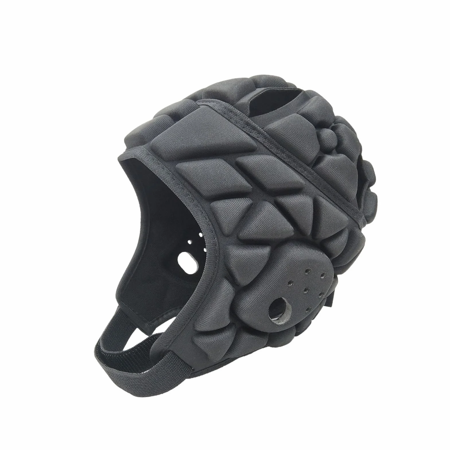 F Fityle Casco da rugby, copricapo da mischia, copricapo multifunzionale regolabile per sport di, pattinaggio a rotelle, adulti e giovani