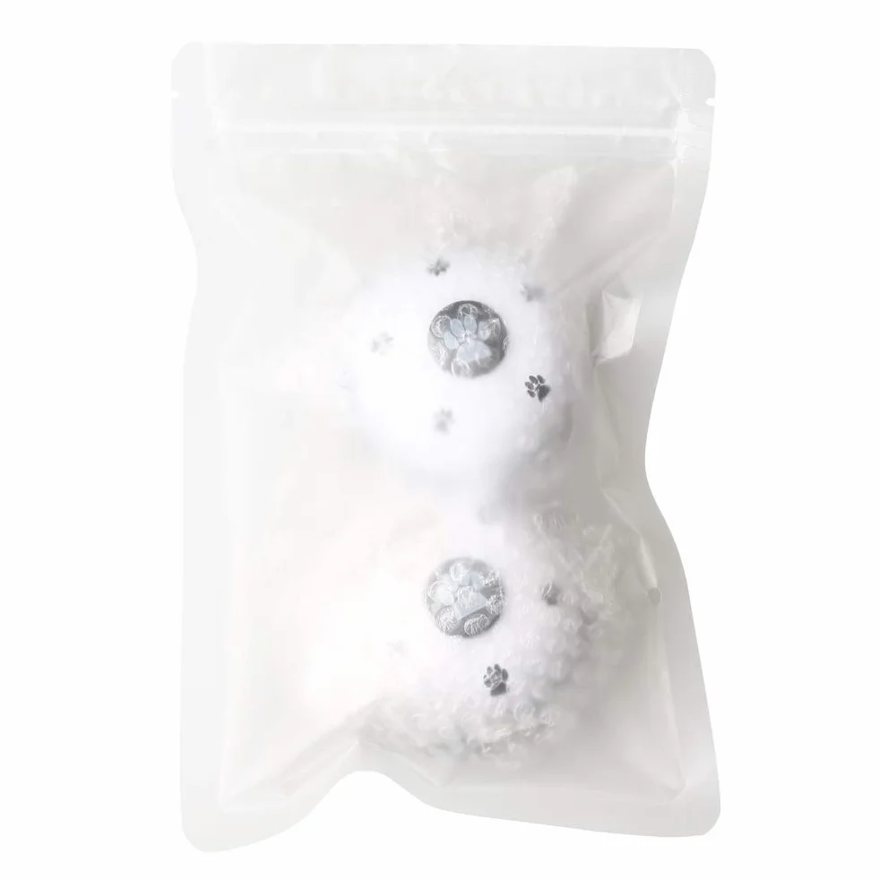 nuoshen Haokey 2 Campane da Allenamento per Animali Domestici, Campanelle per Cani e Gatti, Dispositivo di Comunicazione con Grande Pulsante (Bianco)