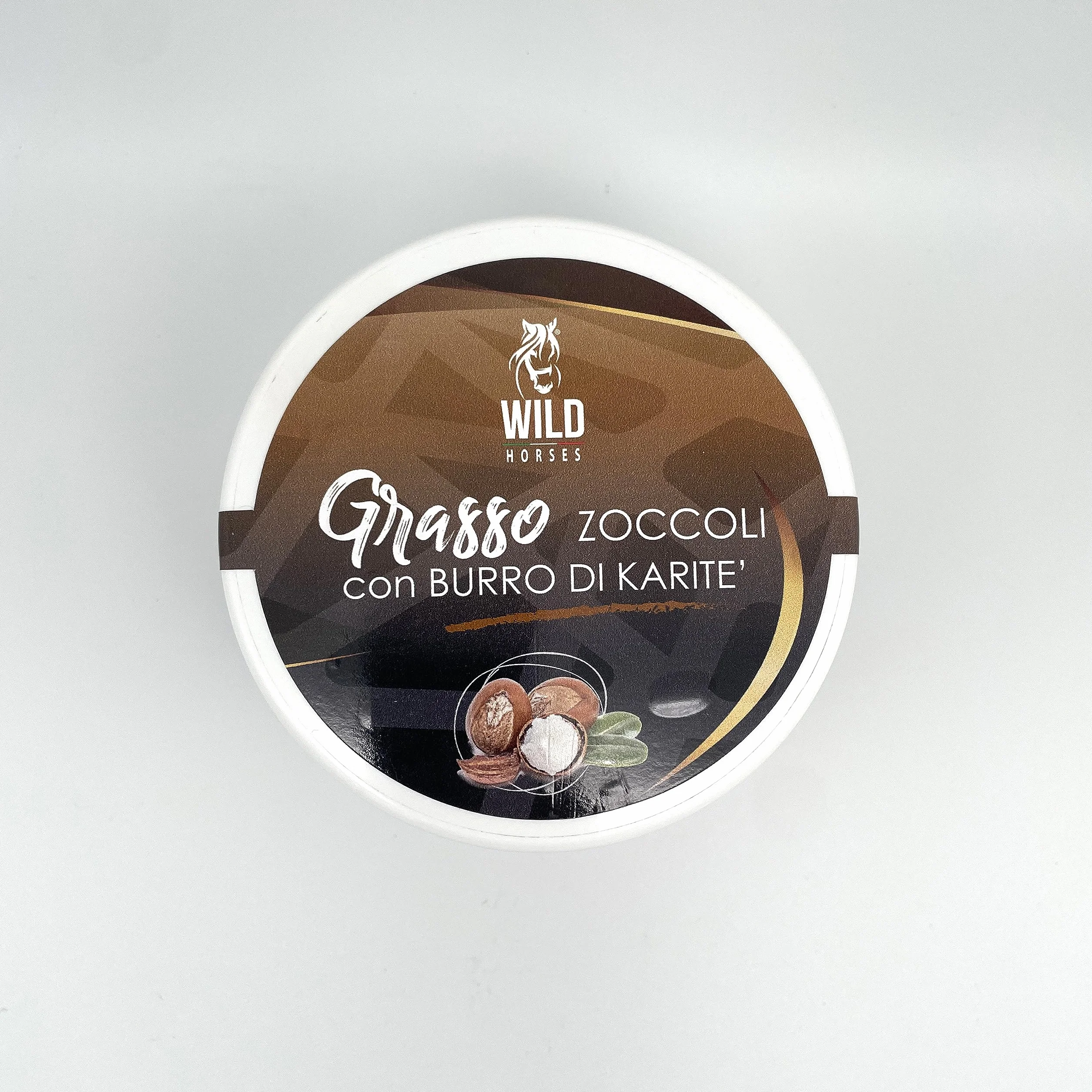Wild Horses Grasso per Zoccoli al Burro di Karitè 500g Made in Italy
