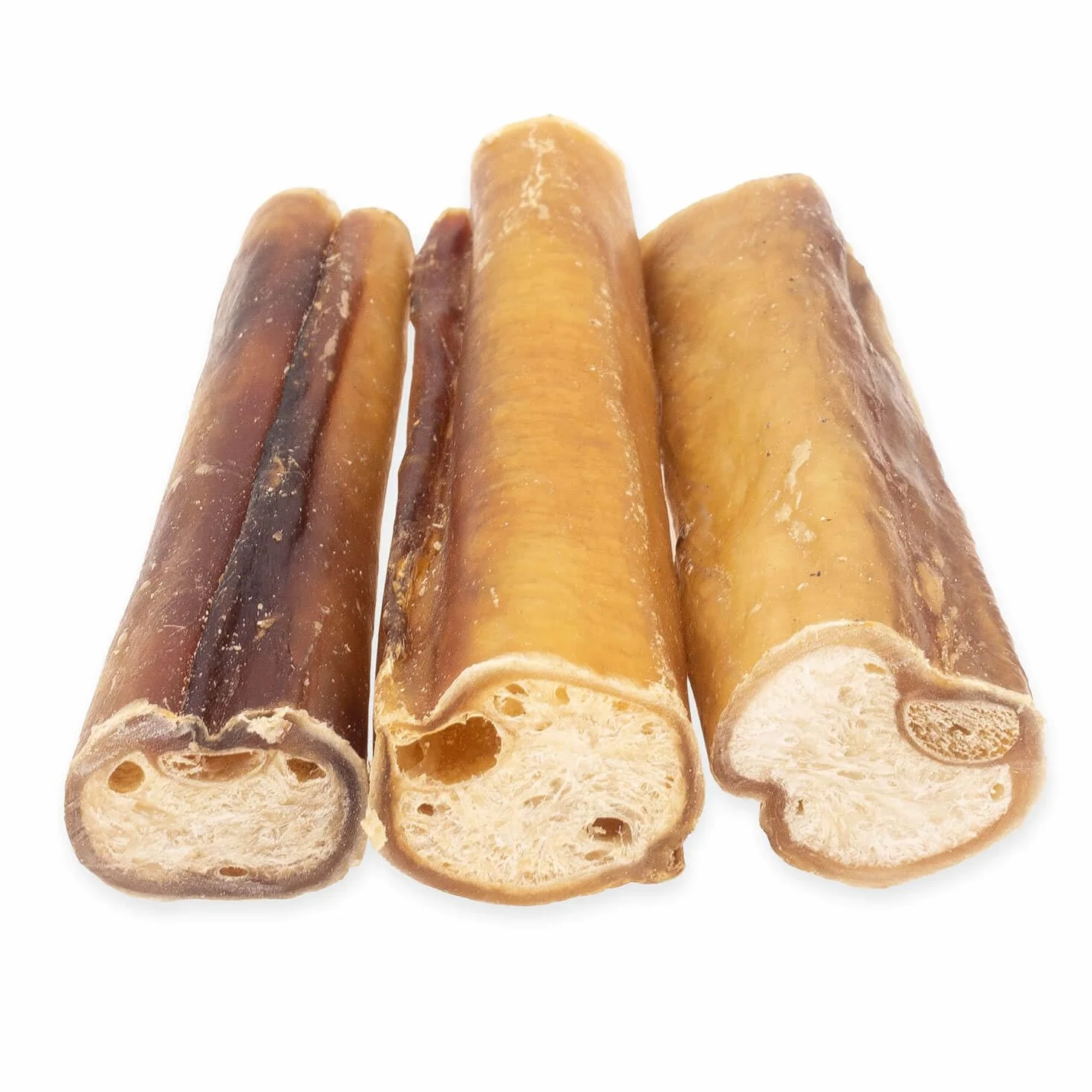 Pene bovino 10 cm Premium (pezzi più spessi e più grandi) 4DOGS – 5 pezzi