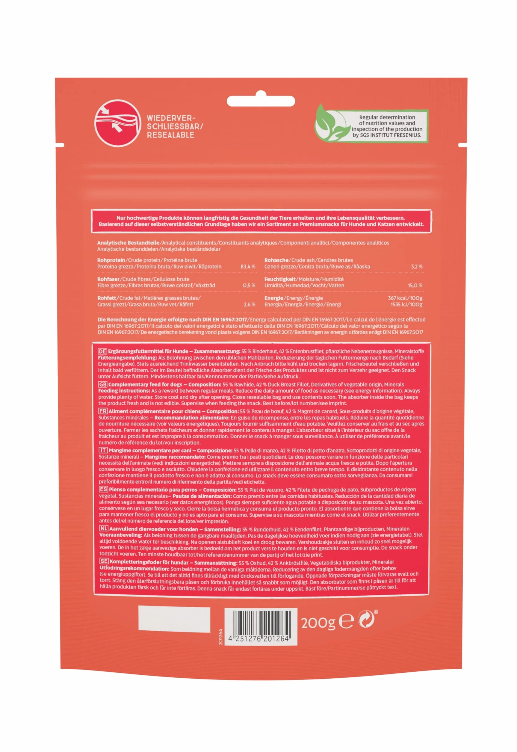 Dokas - Asta per canna da pesca, 9 x 200 g
