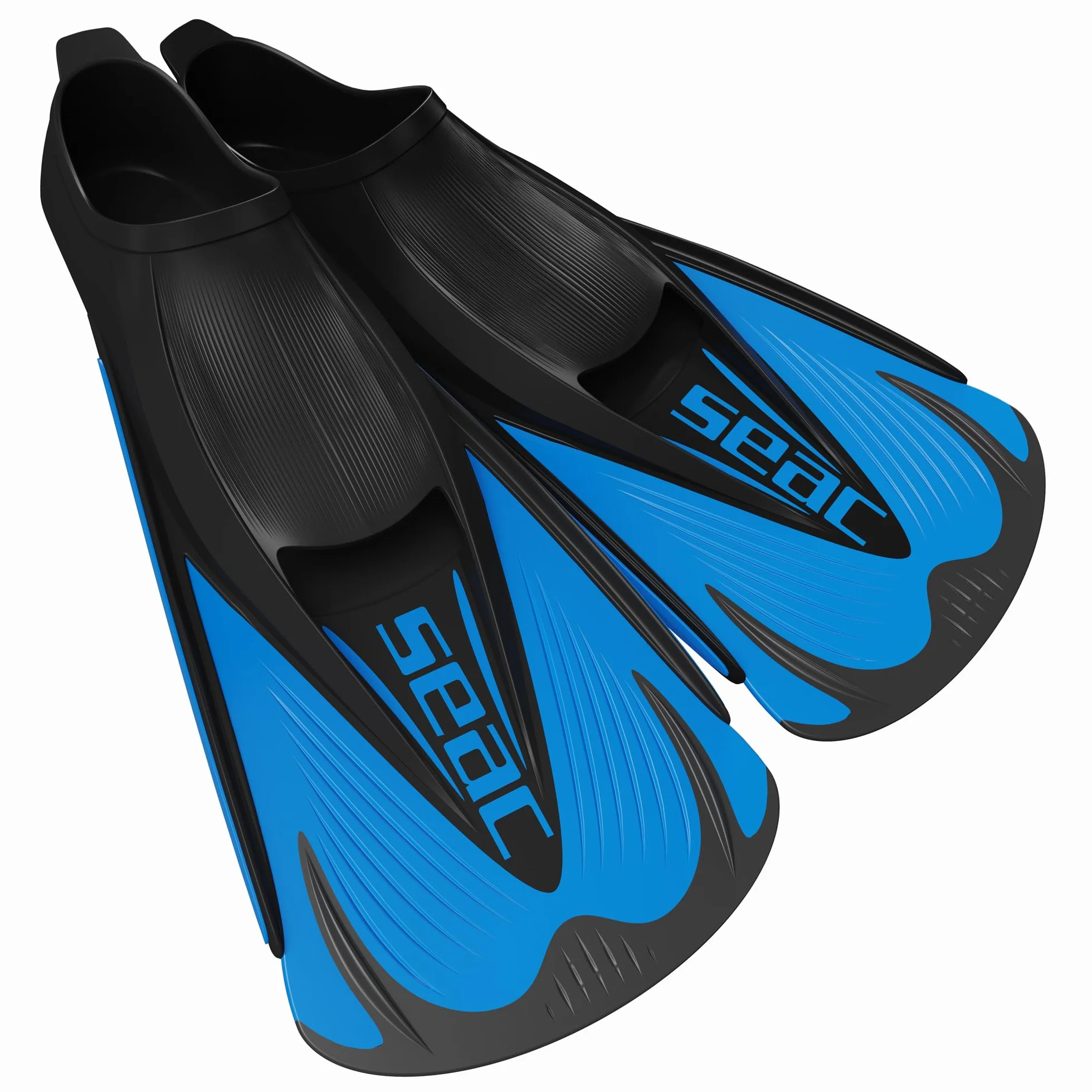 SEAC Speed-S Pinne da Nuoto in Silicone Morbido per Adulti, Ideali per Allenamento e Snorkeling