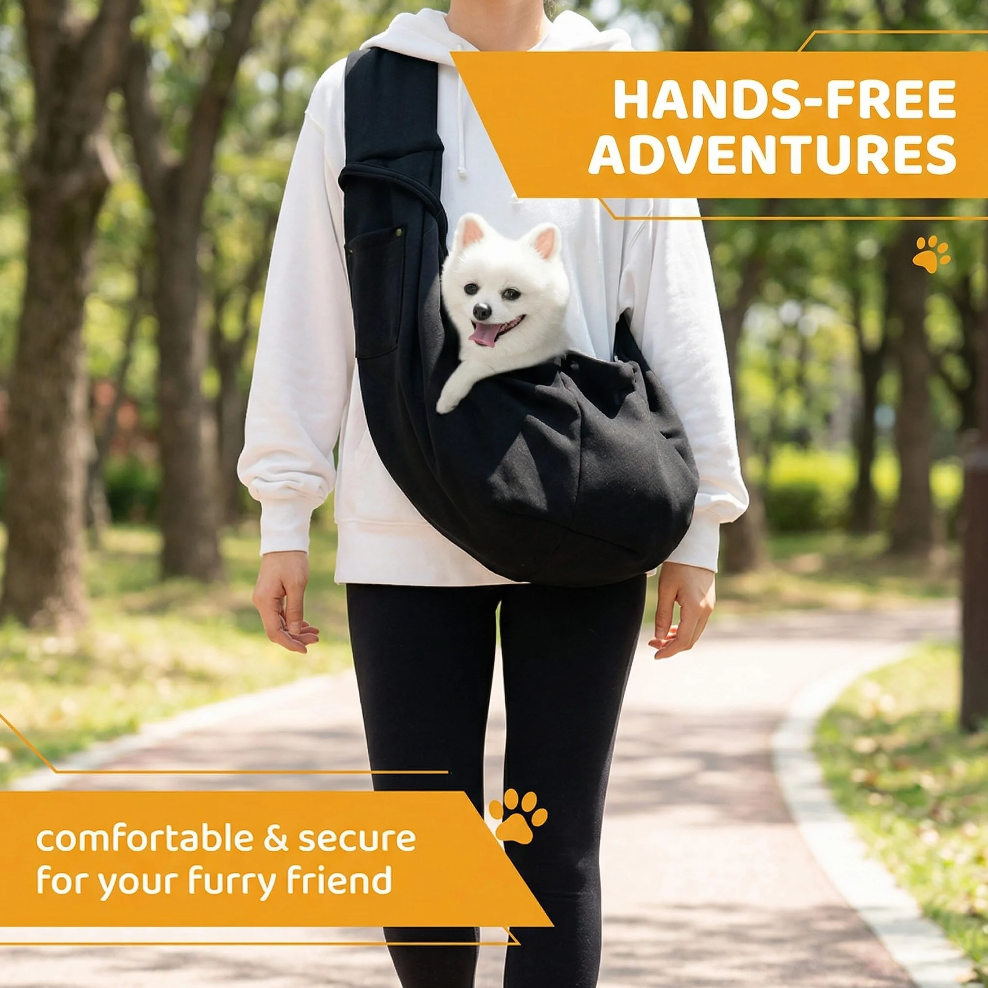 Regolabile Borsa da Viaggio per Cani Piccola, Reversibile Borsa a Tracolla Porta Animali Domestici, per Cane/Gatto Fino a 7.5 KG, per Viaggio, Ciclismo, Passeggiata