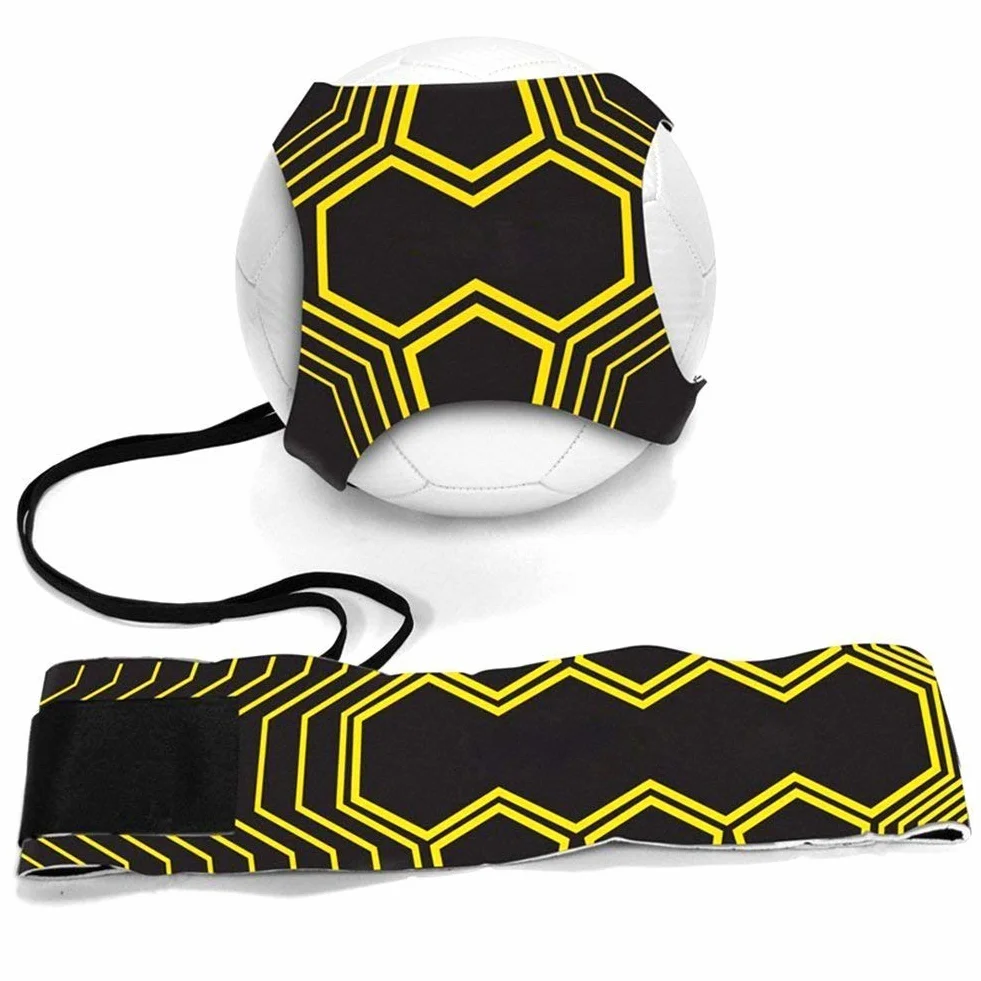 Kit Allenamento Calcio Trainer Regolabile Bambini Adulti Pallone 3 4 5