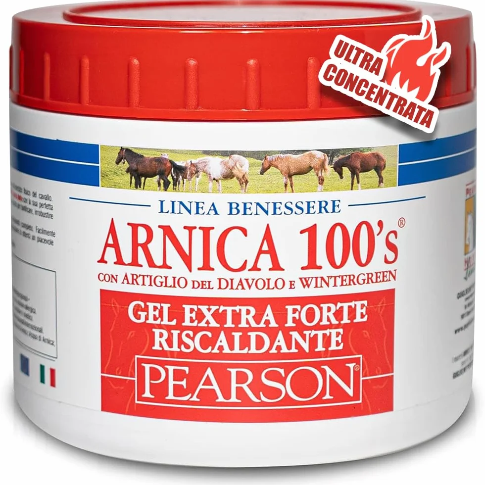ARNICA 100's® Arnica Per Cavalli Gel Extraforte Riscaldante 500 ML
