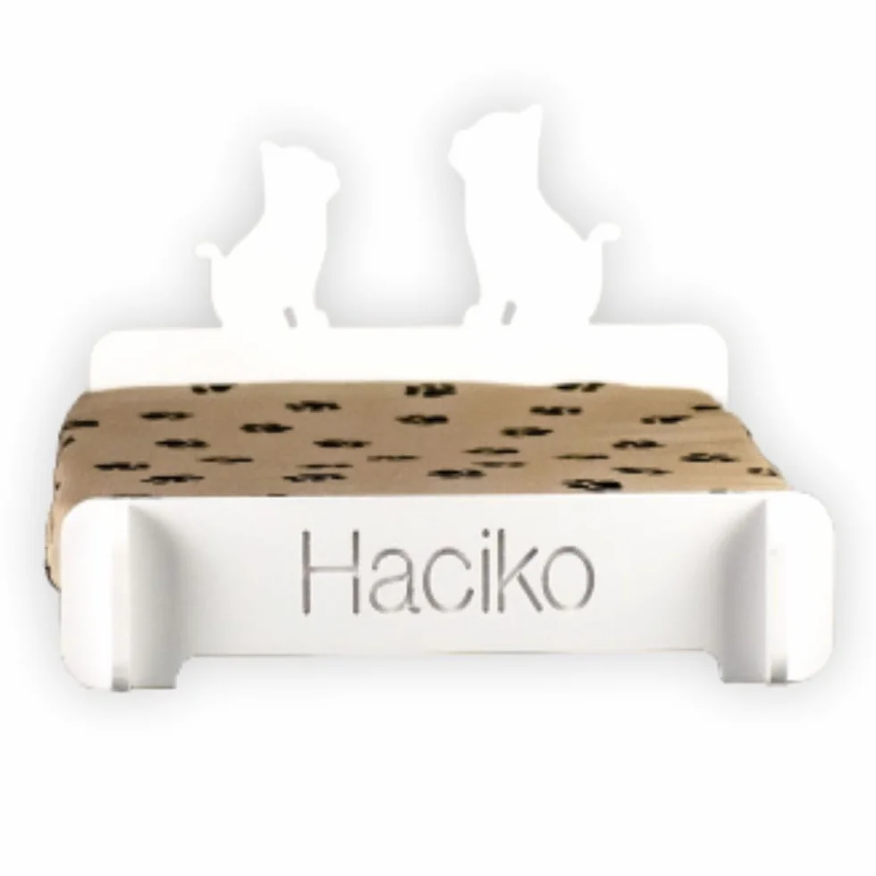 Lettino Personalizzato per Cani in Forex 10 mm - Cuccia Cane Personalizzata 63x25x42 cm