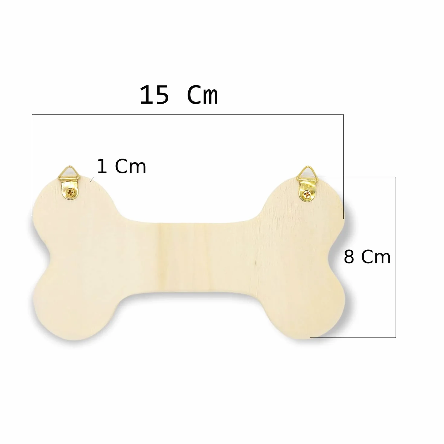 Porta guinzaglio per cane in legno personalizzato da parete con incisione laser