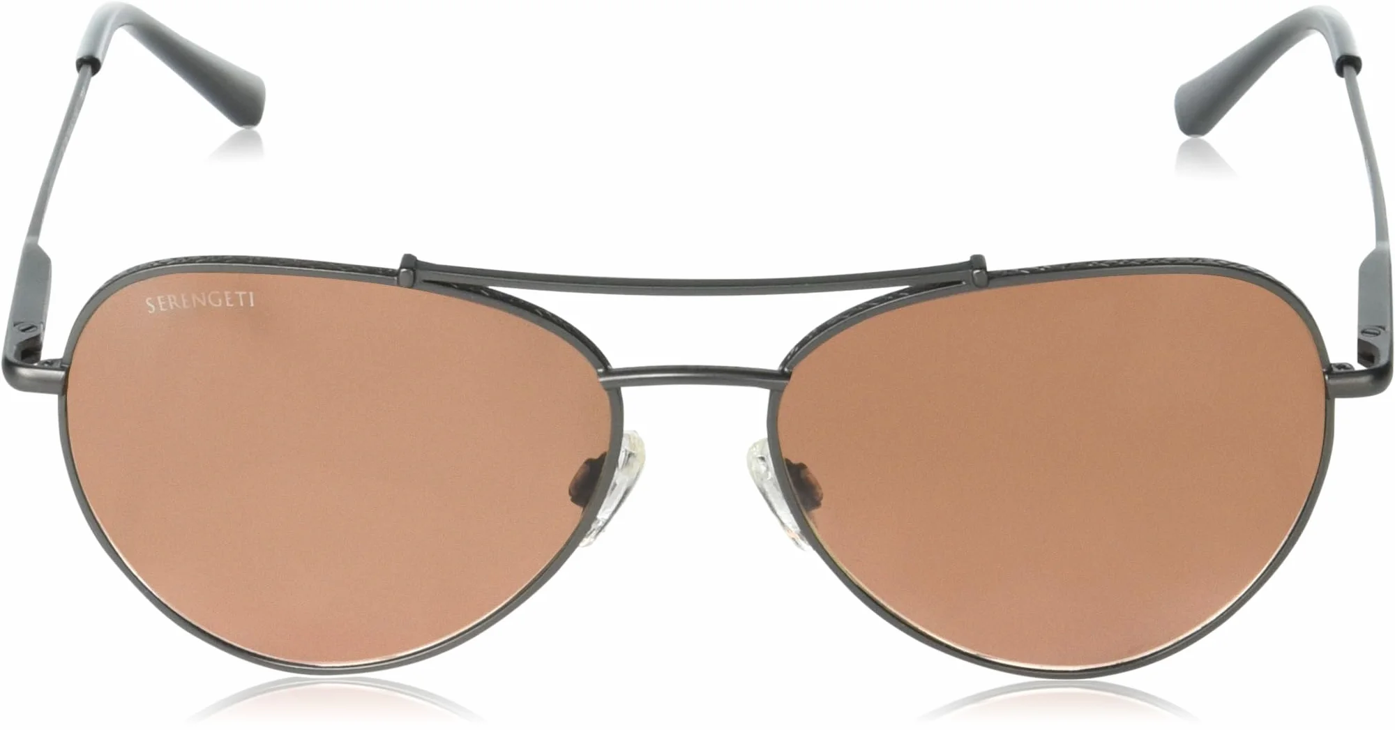 Serengeti Unisex-Adulto Rotondo PETE-Matte Dark Gunmetal-Mineral Non Polar Driver Gradient, Multi, Taglia unica