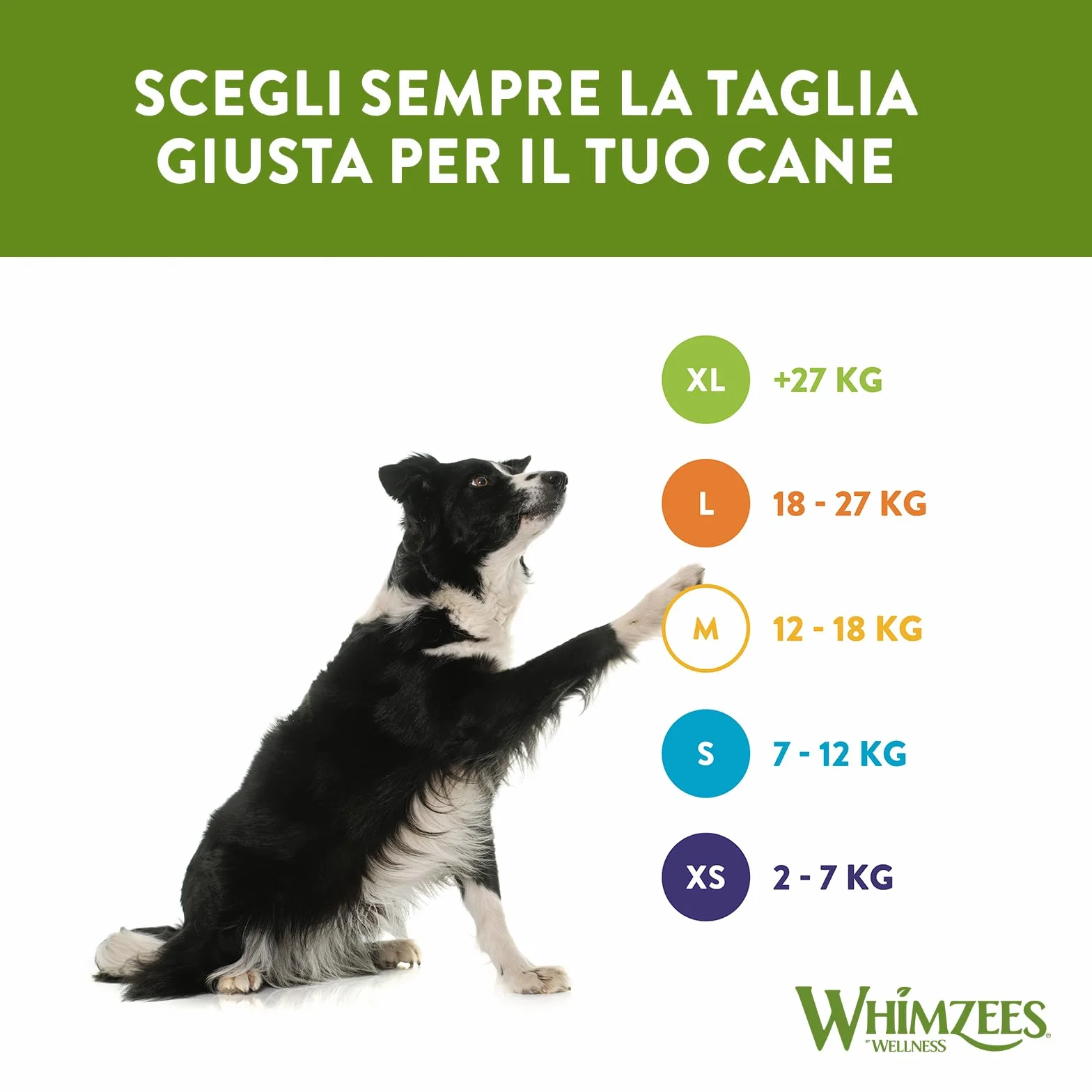 WHIMZEES Box Varietà L, 14 Pezzi – Taglia L, Snack per Cani di Taglia Grande, Naturali & Senza Cereali, Vegetariane, Senza Zuccheri Aggiunti