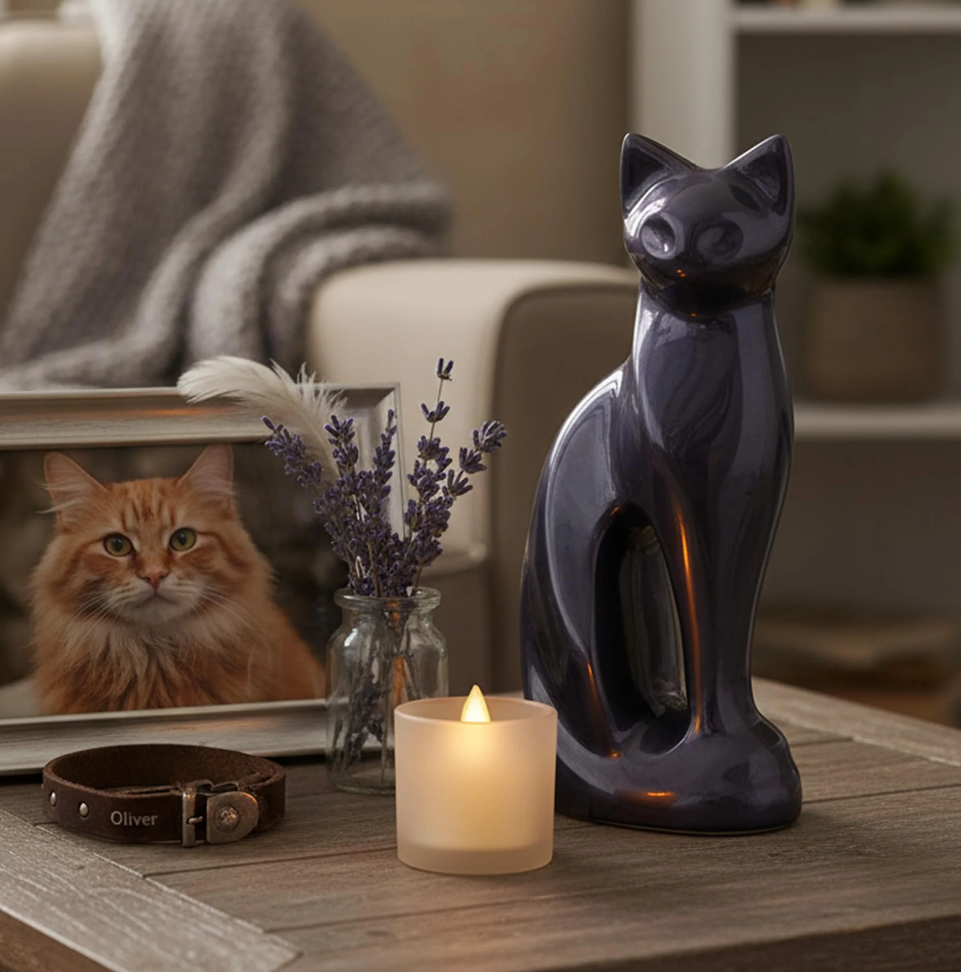 eSplanade cremation urn vaso contenitore vaso commemorativo | urna di gatto | urne di metallo | urne funerarie | ricordo commemorativo.