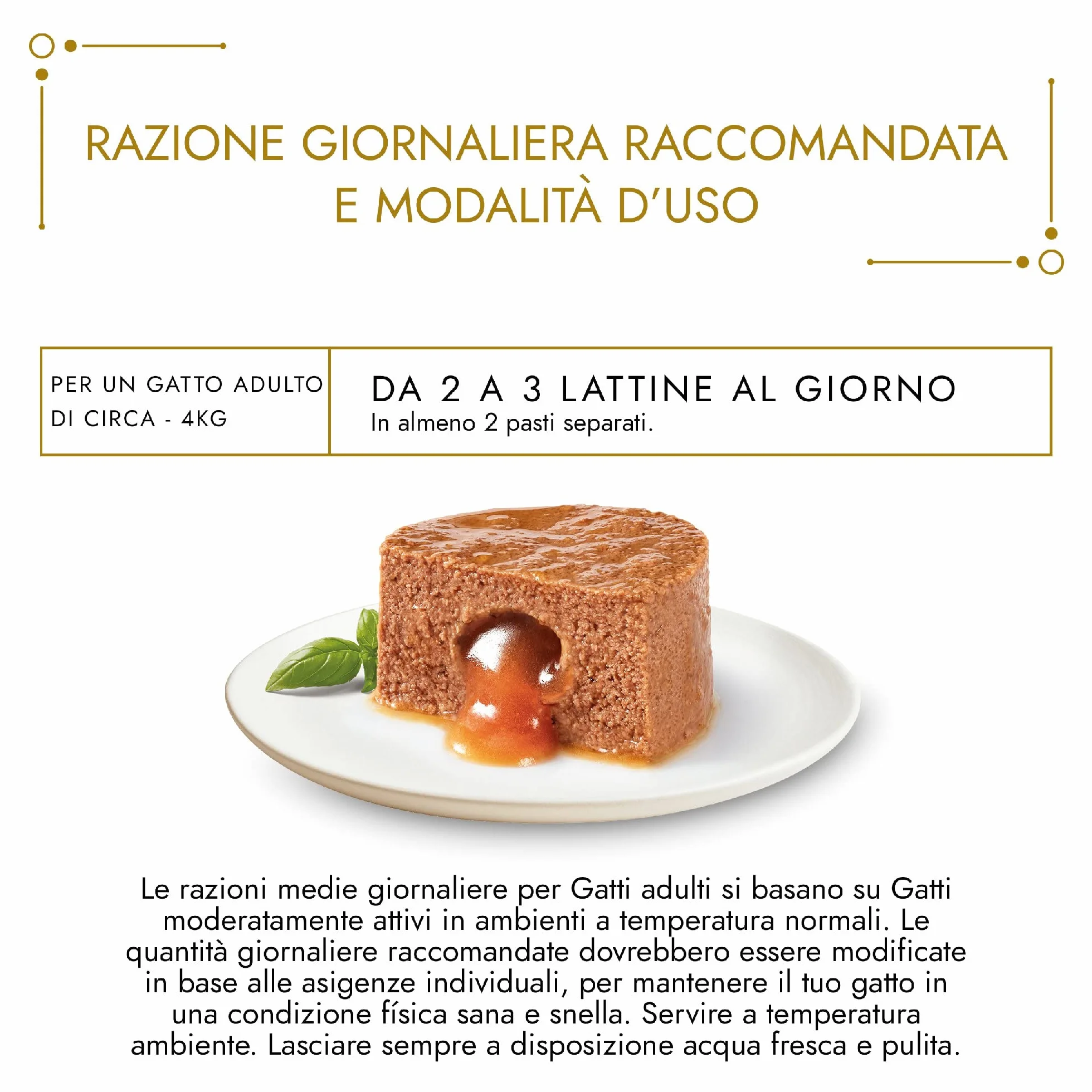 GOURMET Gold Cuore Morbido - Cibo Umido Gatto Adulto, Mousse con Manzo e Pollo. 48 lattine da 85 g