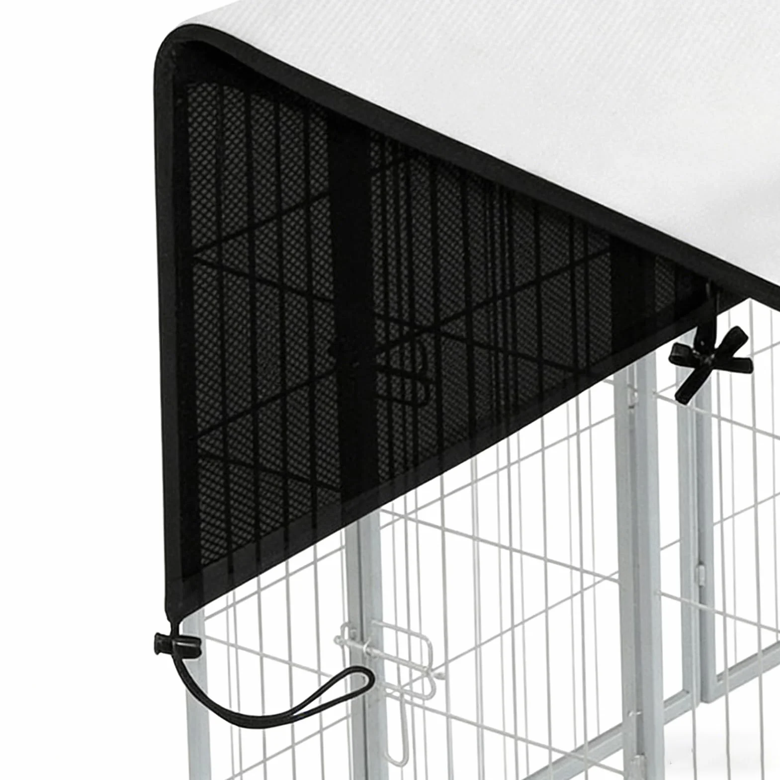 Copertura per cuccia per cani Oxford 210D impermeabile parasole UV antipolvere per recinzione privacy patio campeggio