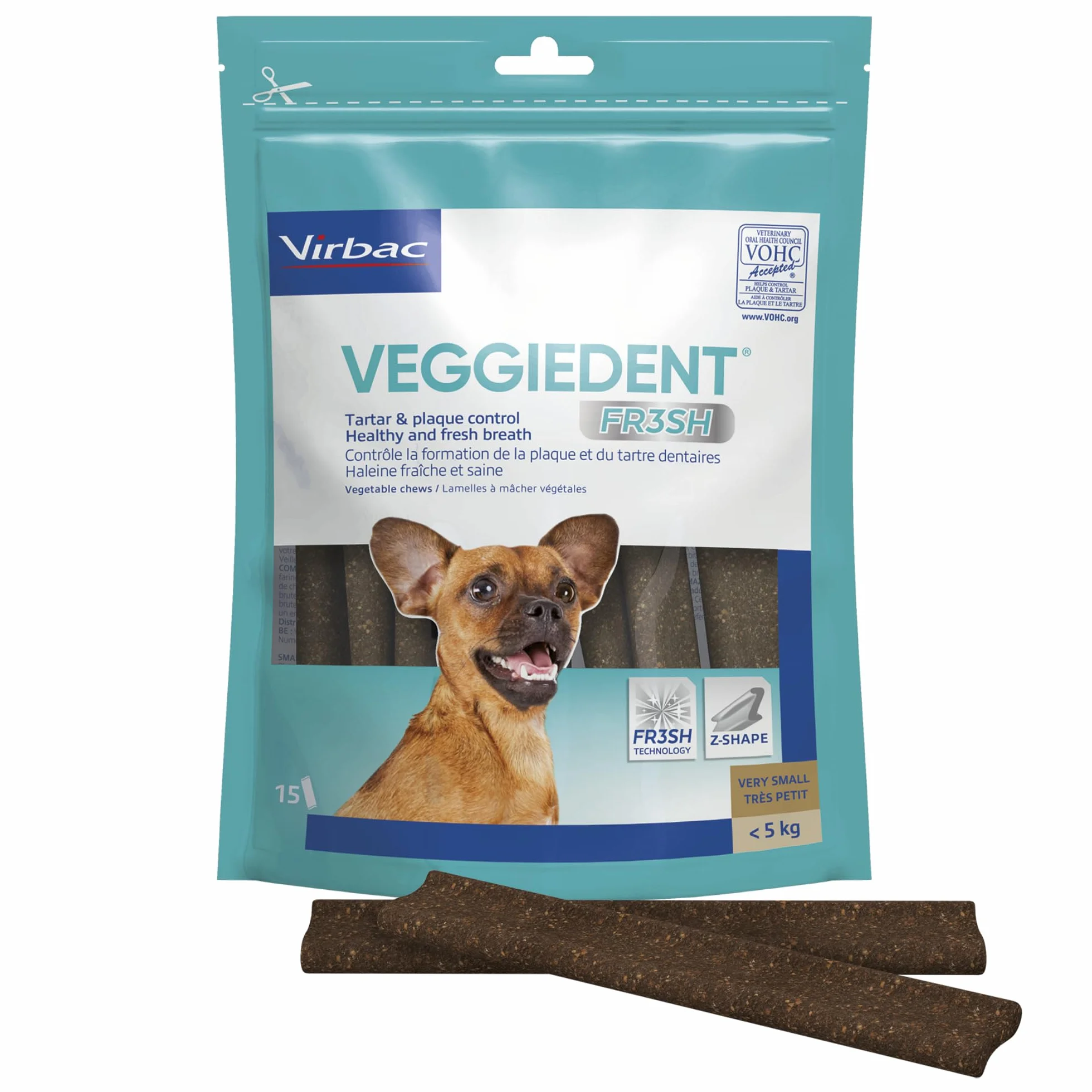 Veggiedent Fr3sh XS 15 Stick