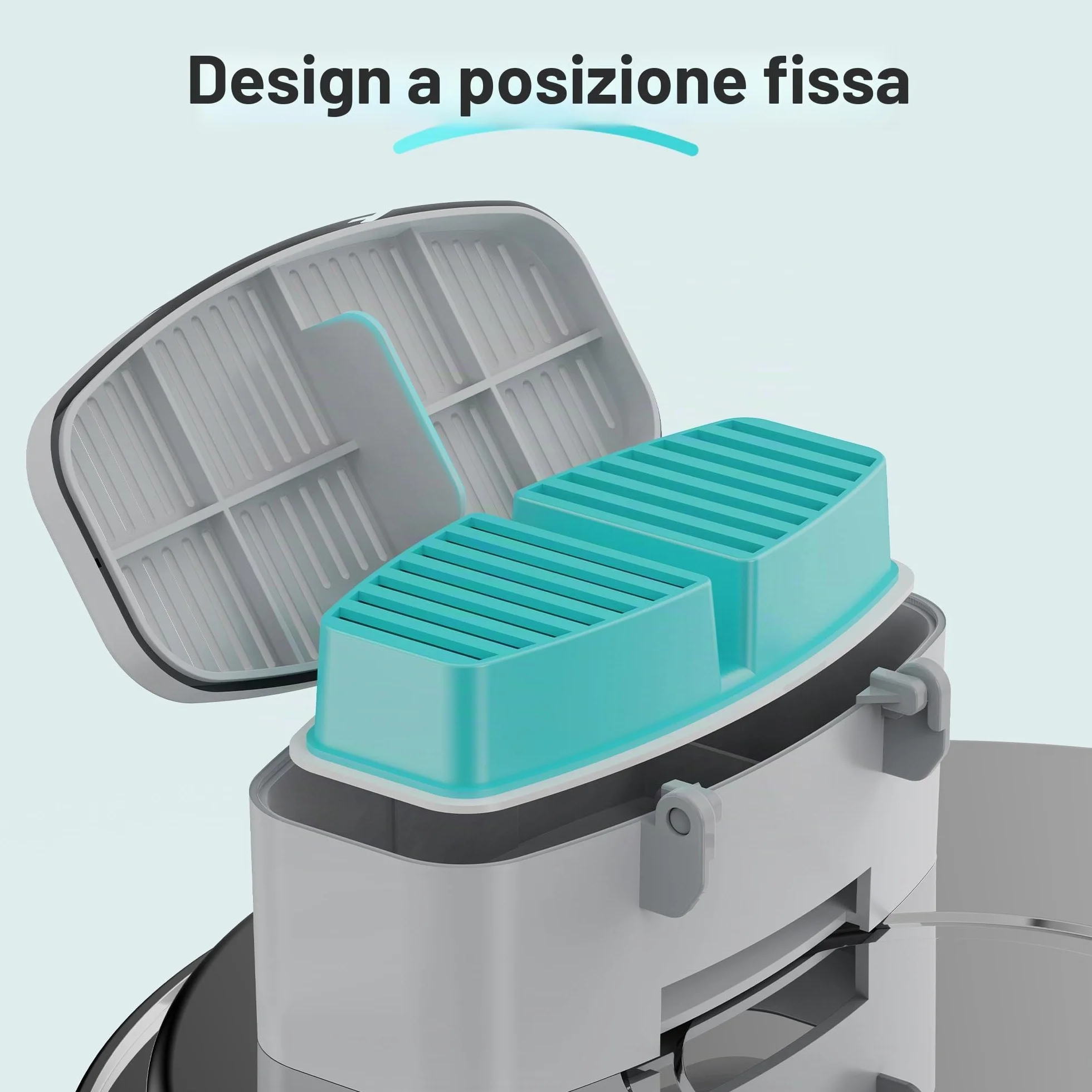 FOFNON Filtri Fontanella per Gatti: 12 Filtro Fontanella per Gatti - 6 Pezzi Filtro + 6 Pezzi di Spugna de Fontana Gatto - Filtri per Capelli - Tripla Filtrazione