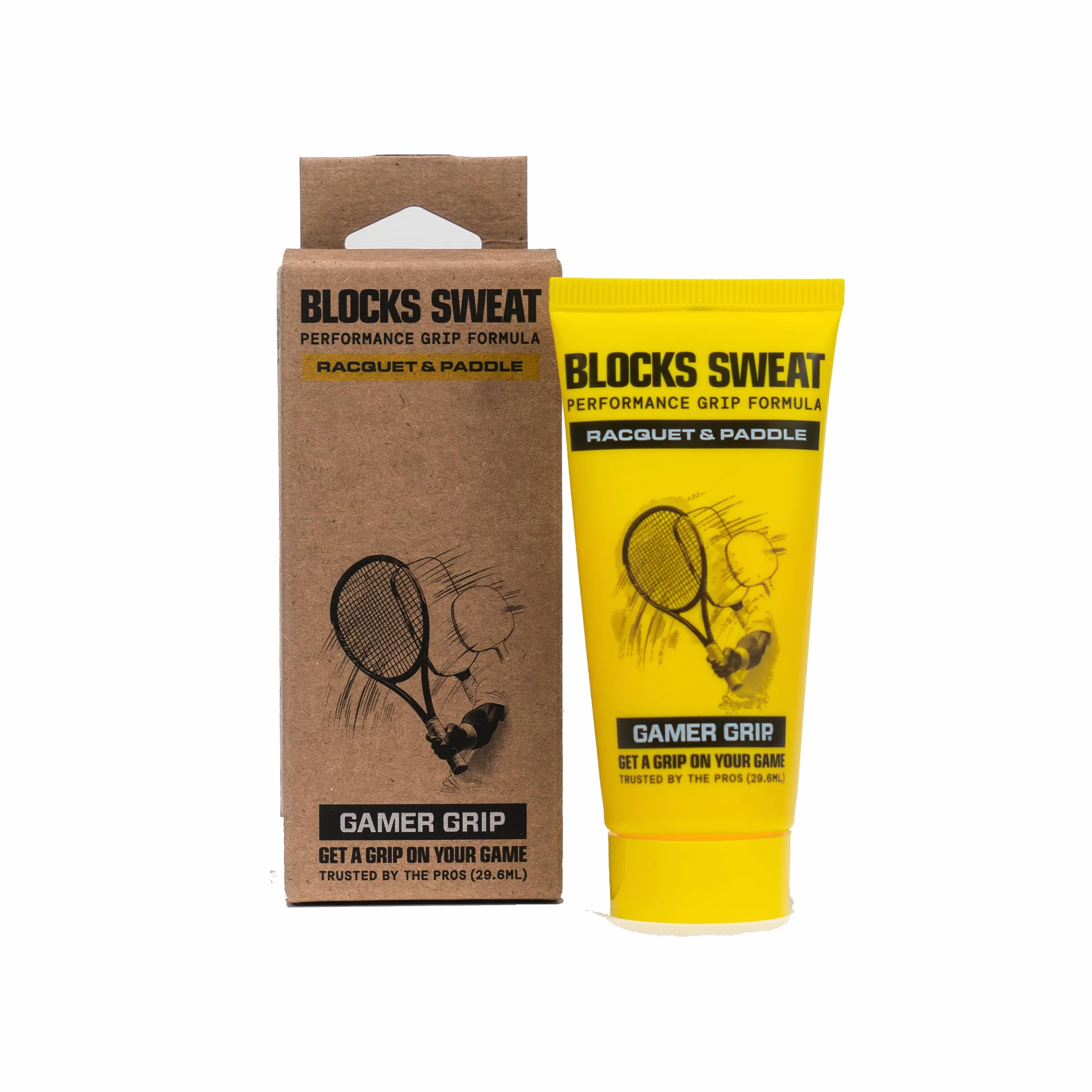 Gamer Grip Presa salda Crema mani antiscivolo Controllo sudore racchetta tennis golf ginnastica fitness alternativa gesso liquido Made in USA