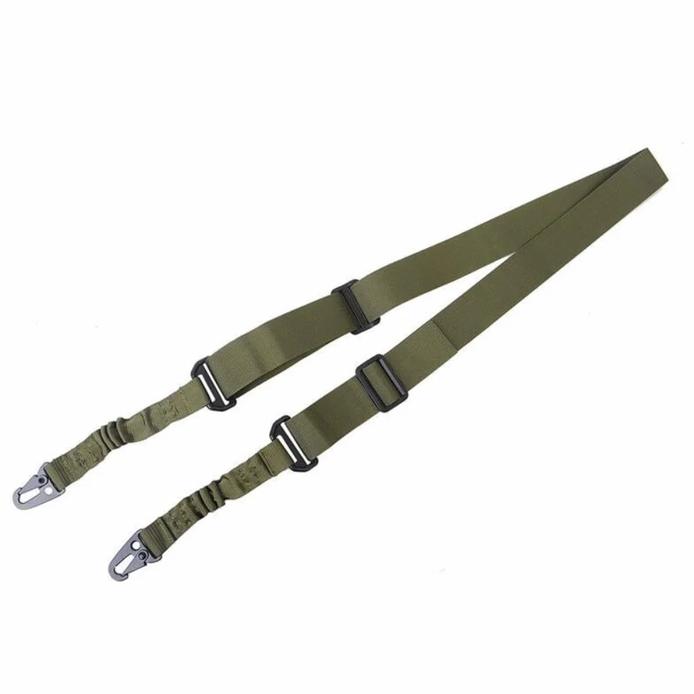 ACEXIER Tracolla tattico a Due Punti Sling Bungee Shoulder Belt Durable Nylon Rifle Belt Heavy Duty Sling per Accessori Sportivi di Caccia all'aperto