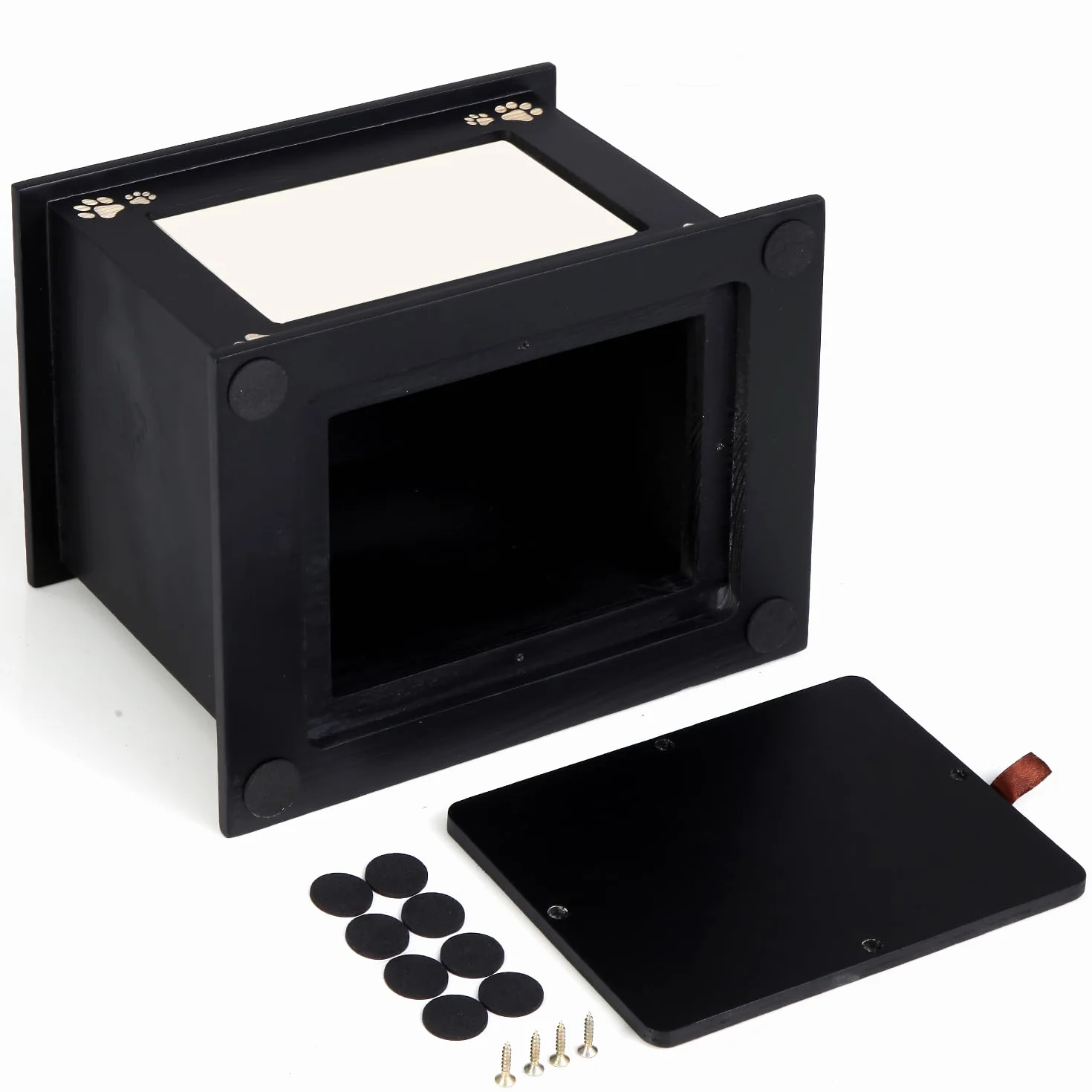Urne per Ceneri Cane Memoriale Legno con Cornice Foto XLarge Funeral Cremazione Ricordo Regalo