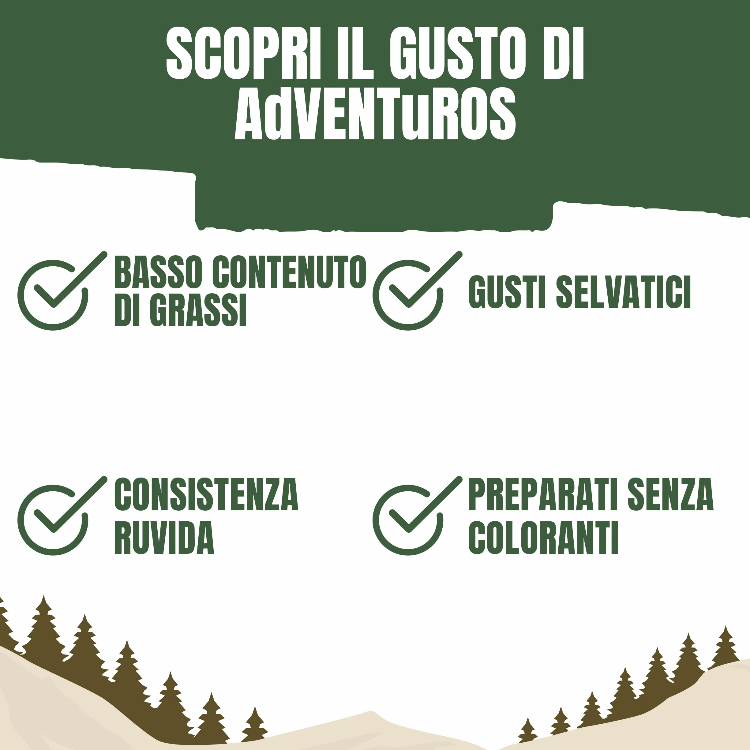 Purina Adventuros Snack Cane Nuggets al Gusto Cinghiale - 6 Buste da 90 g Ciascuna