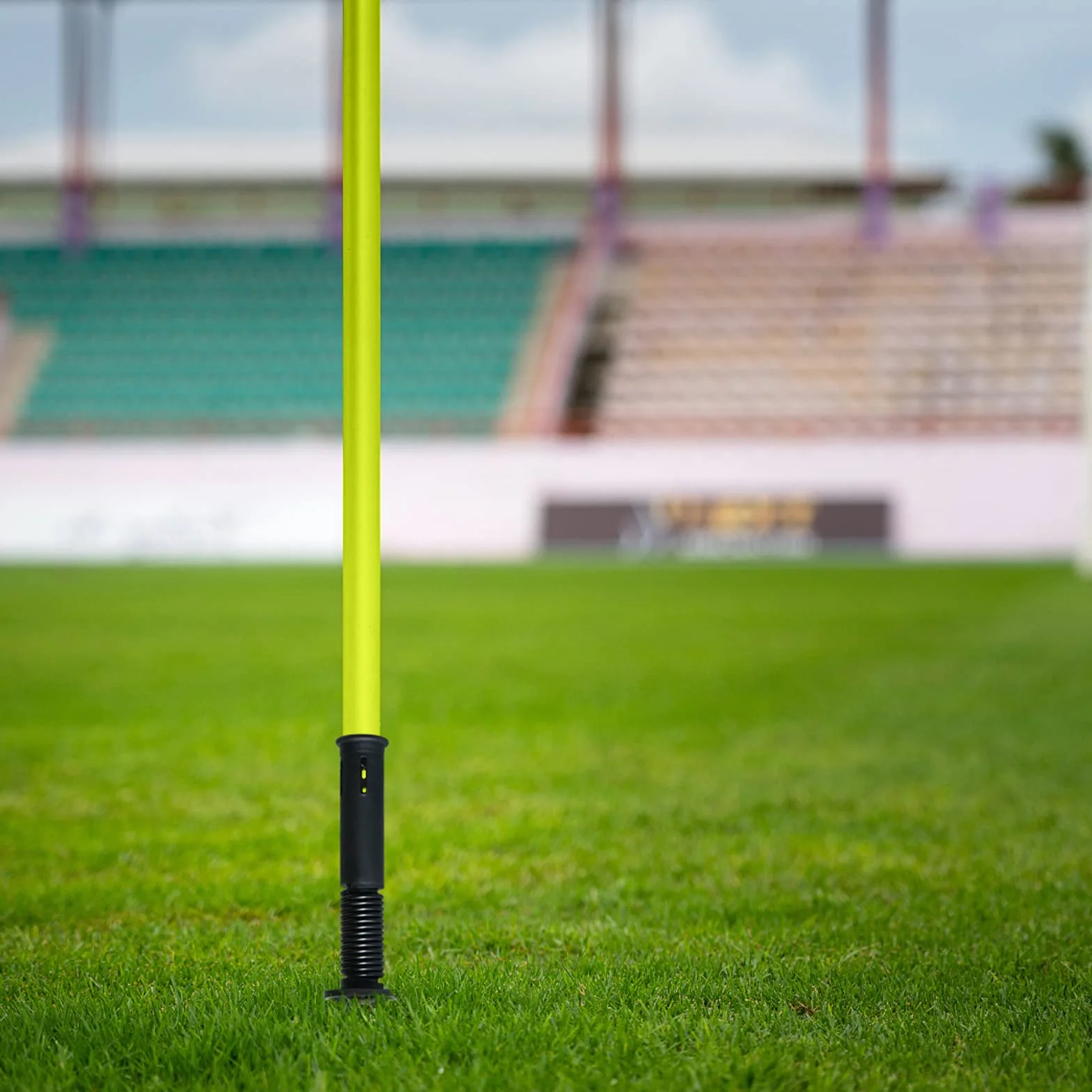 FIVMEN Slalom Agility Set di 6 Aste da Calcio con Punte in Acciaio e Borsa per il Trasporto