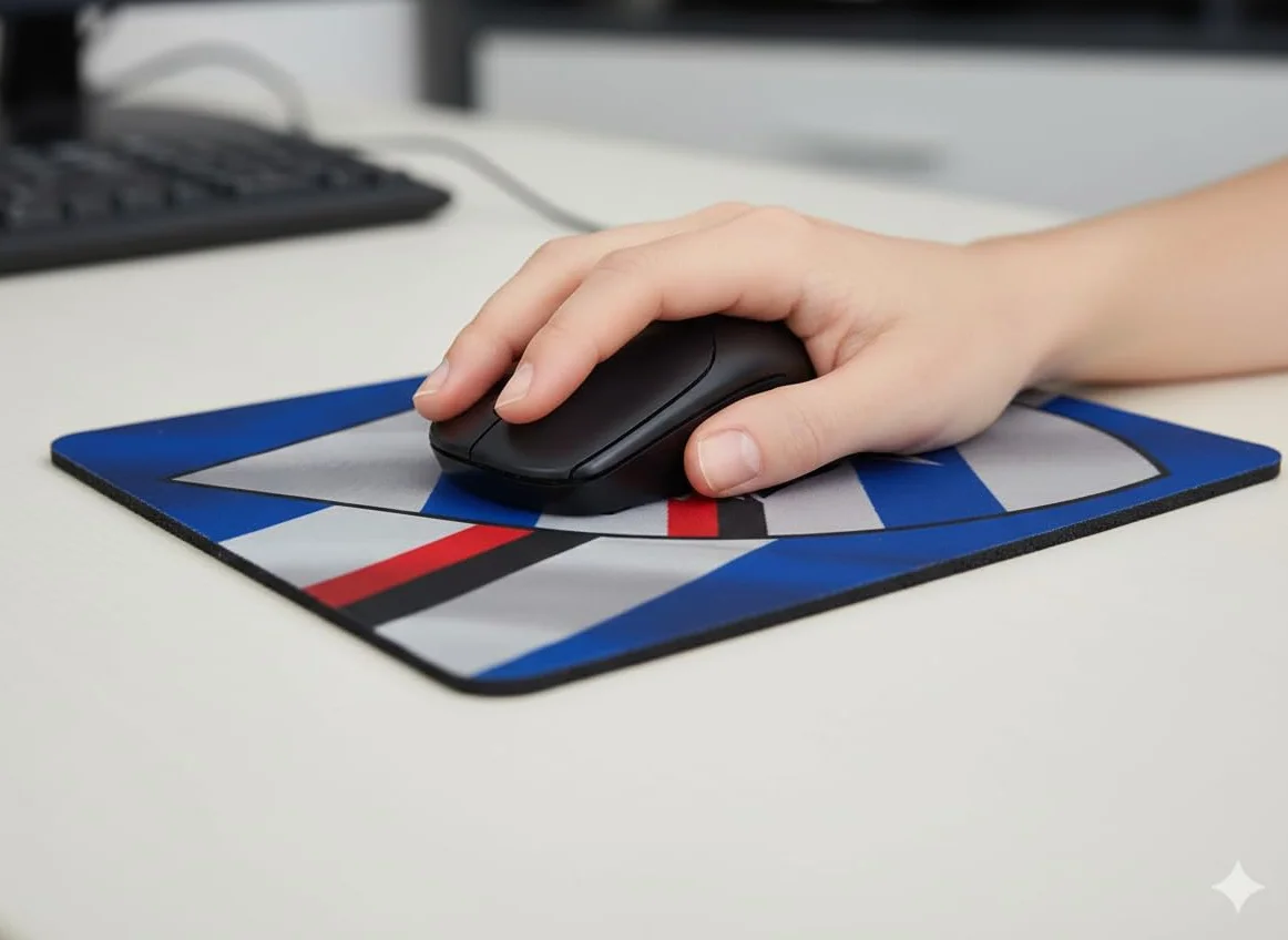 Generico Tappetino mouse Sampdoria Blu