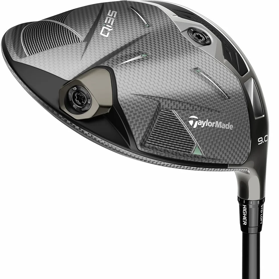 TaylorMade Qi35 Driver Golf Club, ottimizzato per Lancio e Rotazione ideali, distribuzione del Peso Personalizzabile per Distanza e Tolleranza