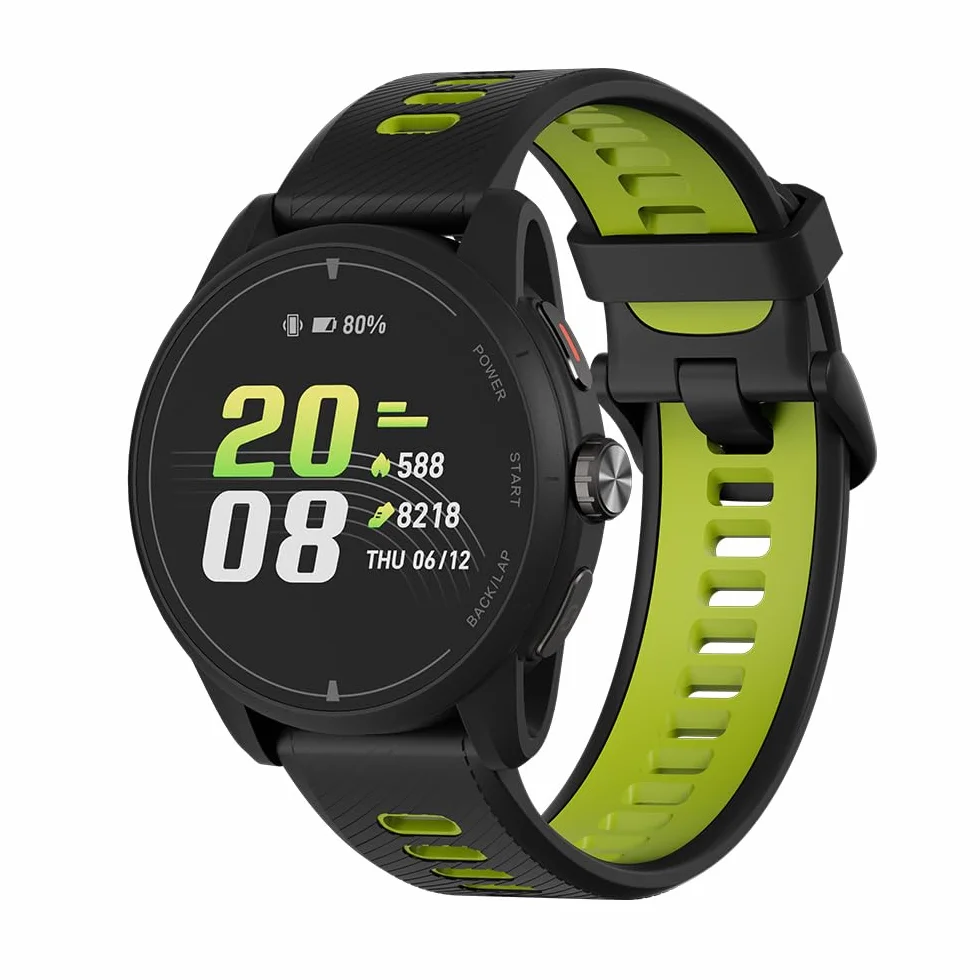 iGPSPORT VeRun Orologio Sportivo Ultra Leggero, Schermo AMOLED da 1,32 Pollici, Orologio Running con GPS Dual-Band, Navigazione Offline Supportata, Autonomia Ultra Lunga fino a 14 Giorni, Nero